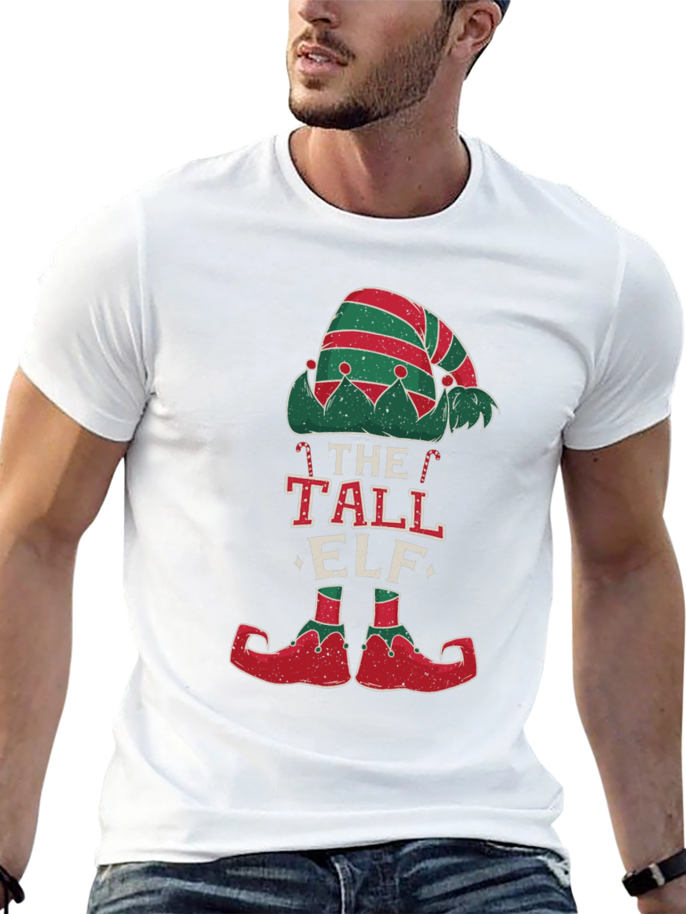 The Tall Elf Christmas T-Shirt