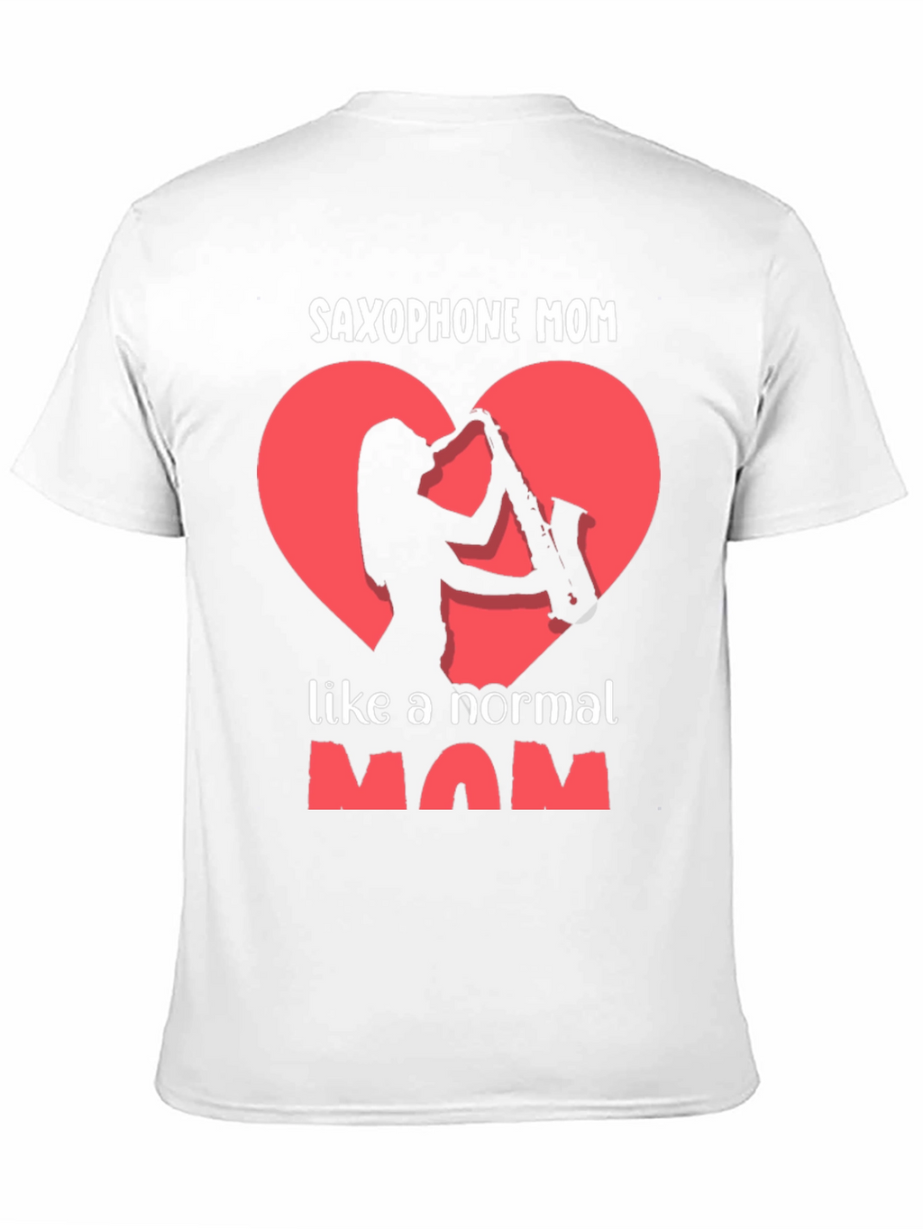 Saxophone Mom Graphic T-Shirt - Music Loving Mothers