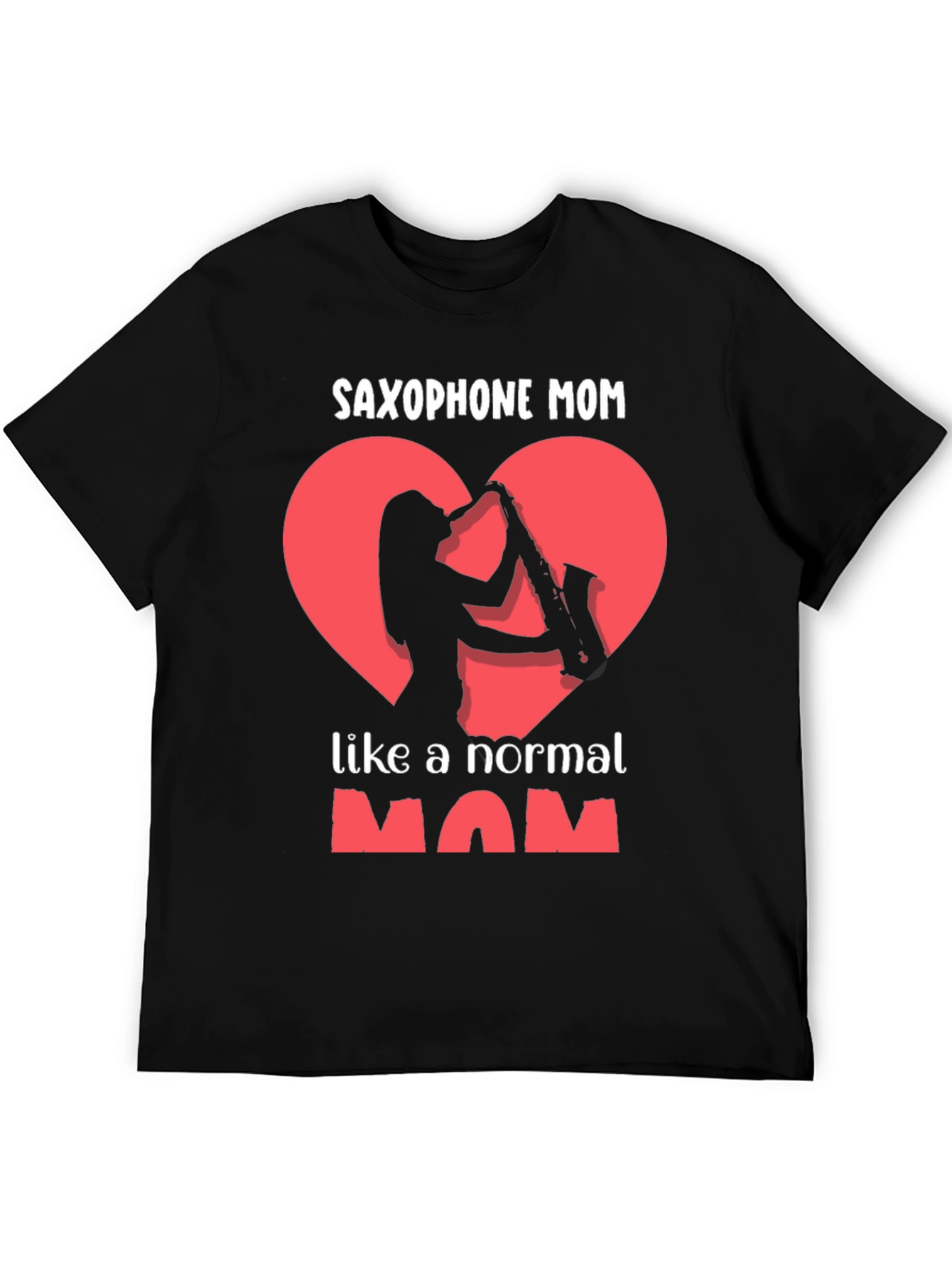 Saxophone Mom Graphic T-Shirt - Music Loving Mothers