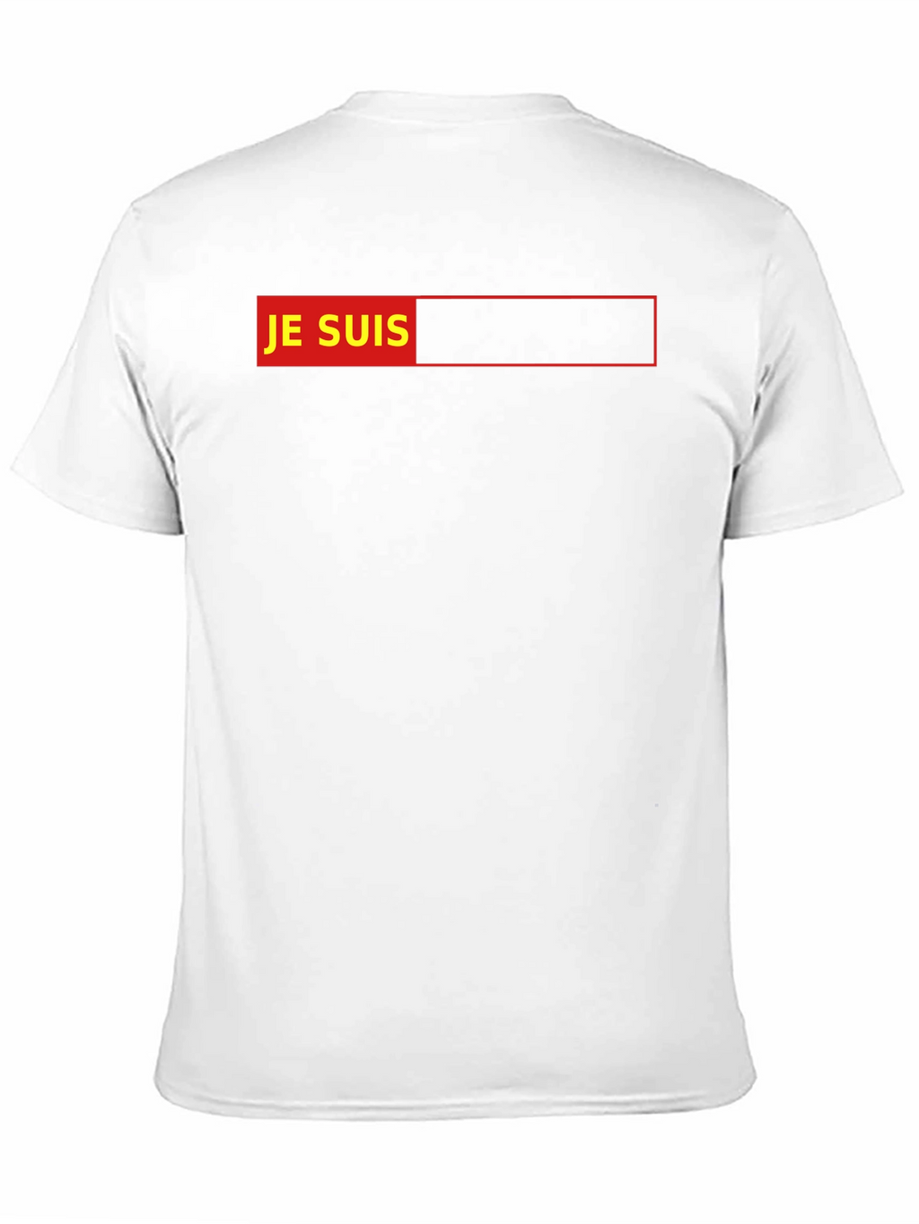 Je Suis Graphic T-Shirt - Black Cotton Tee