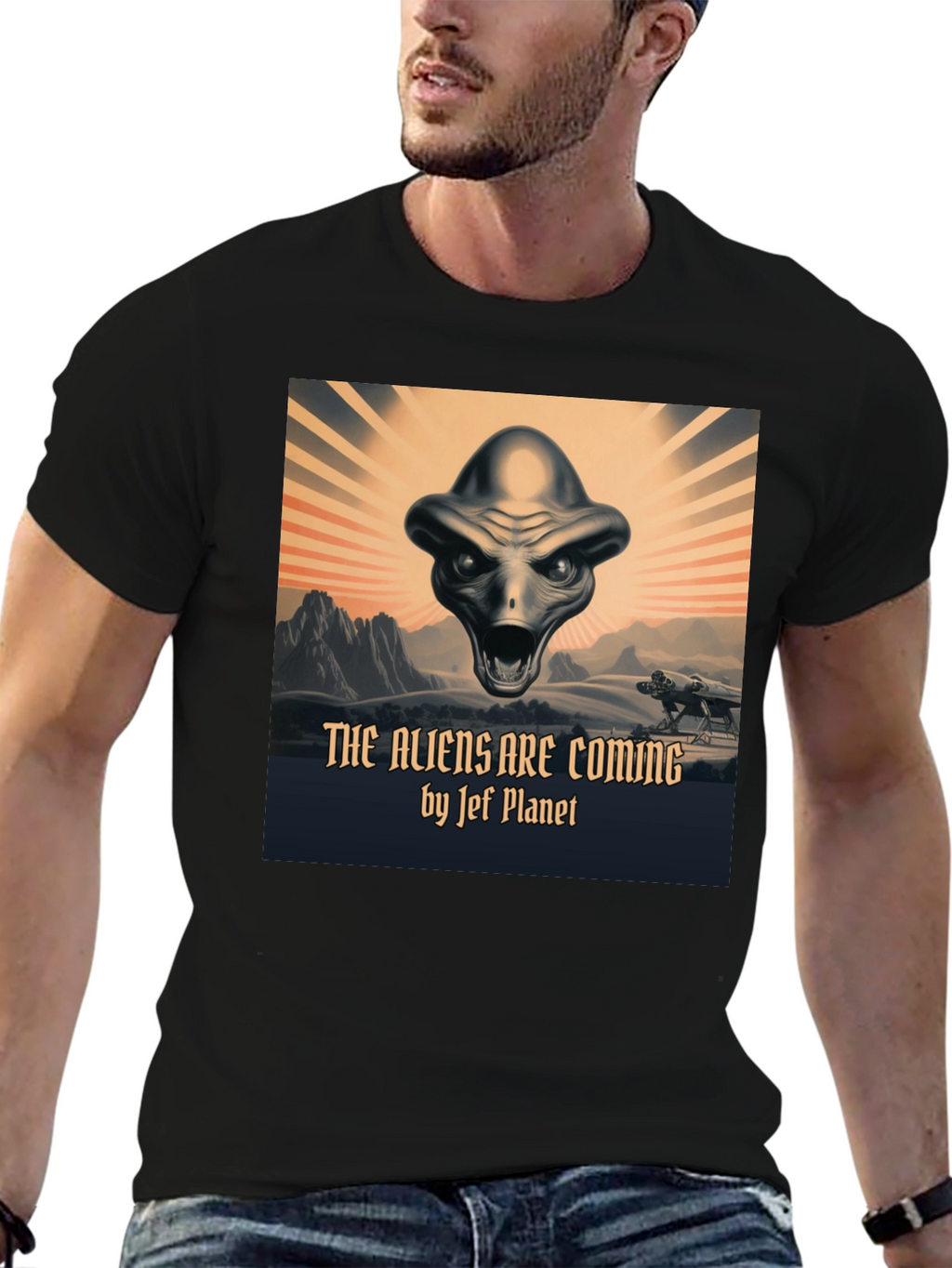 The Aliens Are Coming T-Shirt | Jef Planet Design