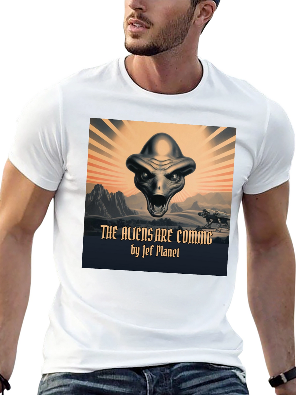 The Aliens Are Coming T-Shirt | Jef Planet Design