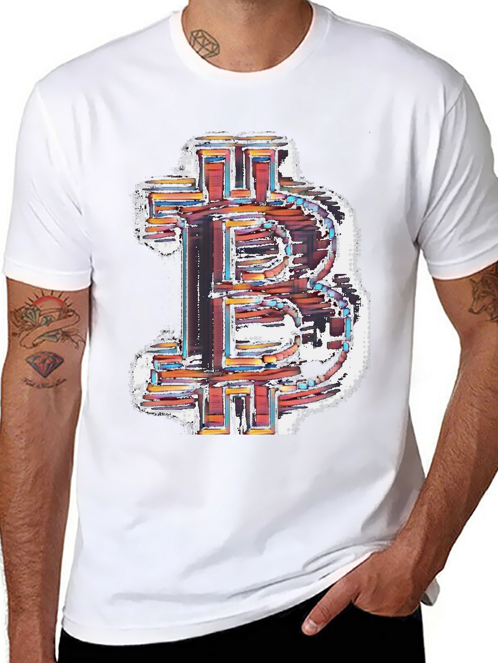 Bitcoin Graphic T-Shirt - Crypto Currency Tee