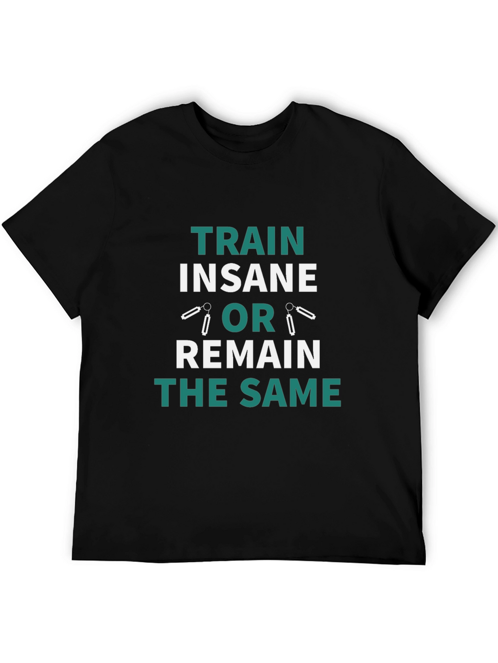 Train Insane Motivational Graphic T-Shirt