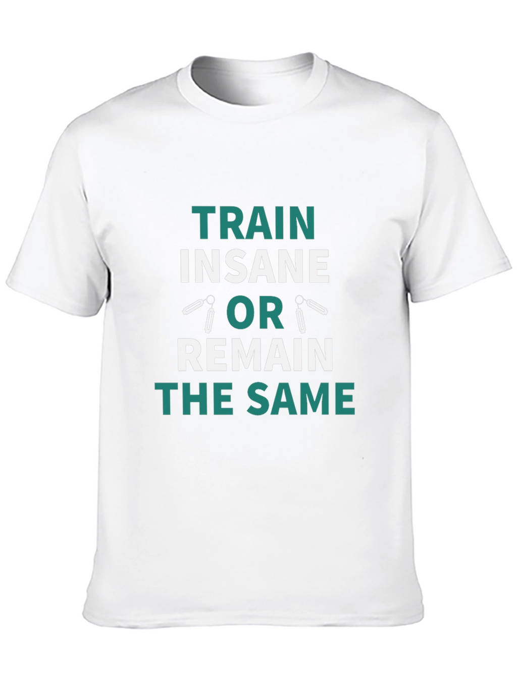 Train Insane Motivational Graphic T-Shirt