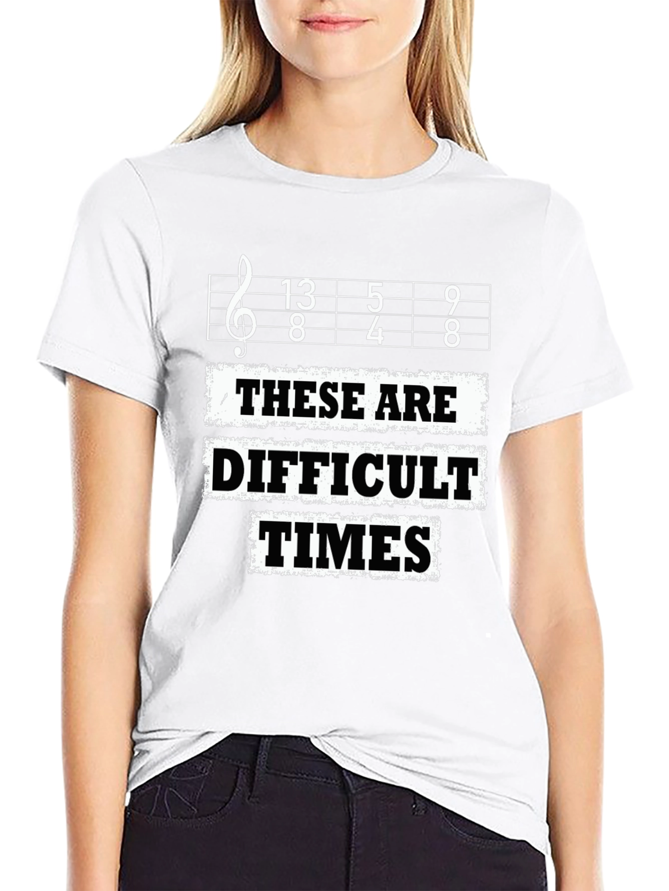 Difficult Times T-Shirt - Music Lover Tee