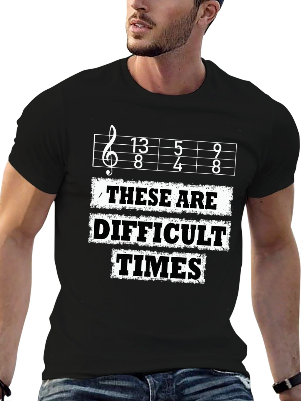 Difficult Times T-Shirt - Music Lover Tee