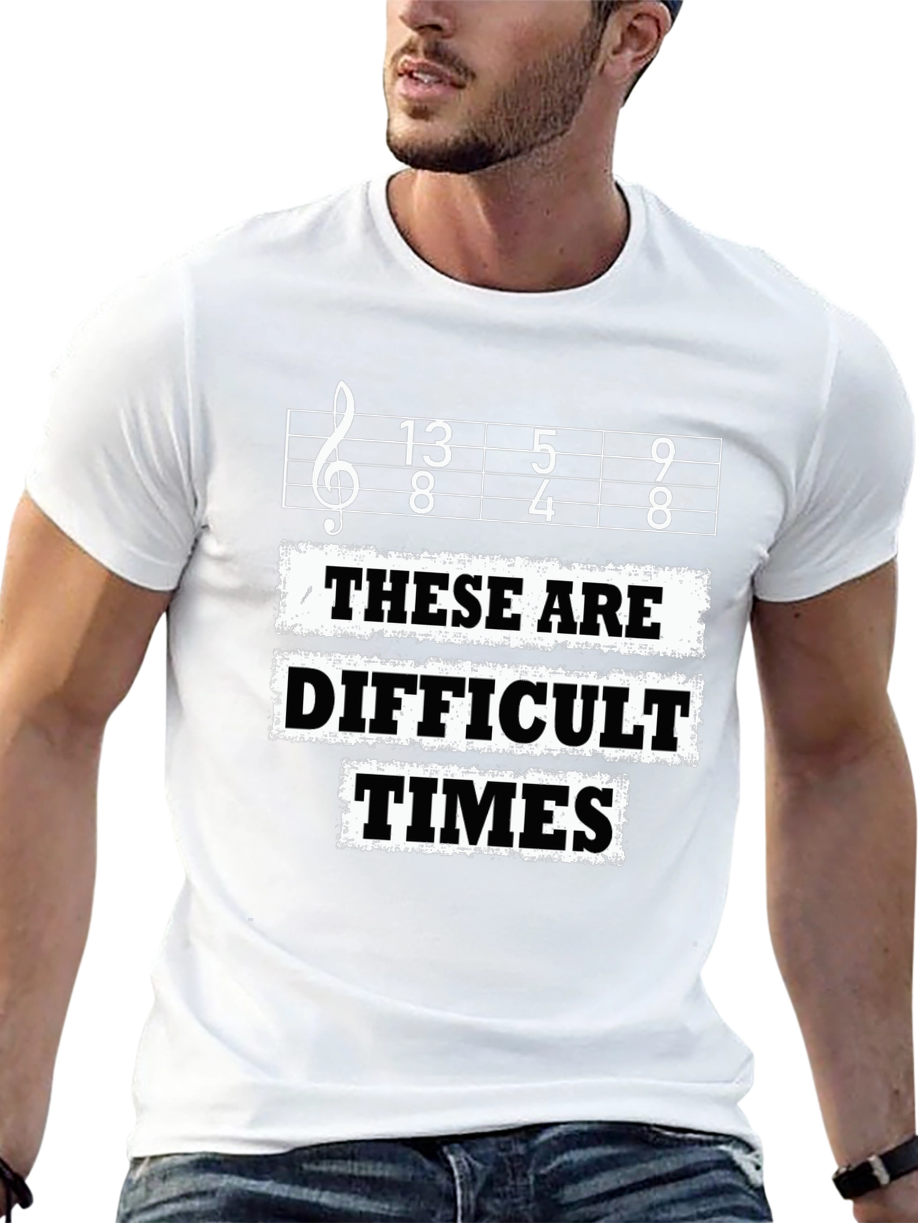Difficult Times T-Shirt - Music Lover Tee