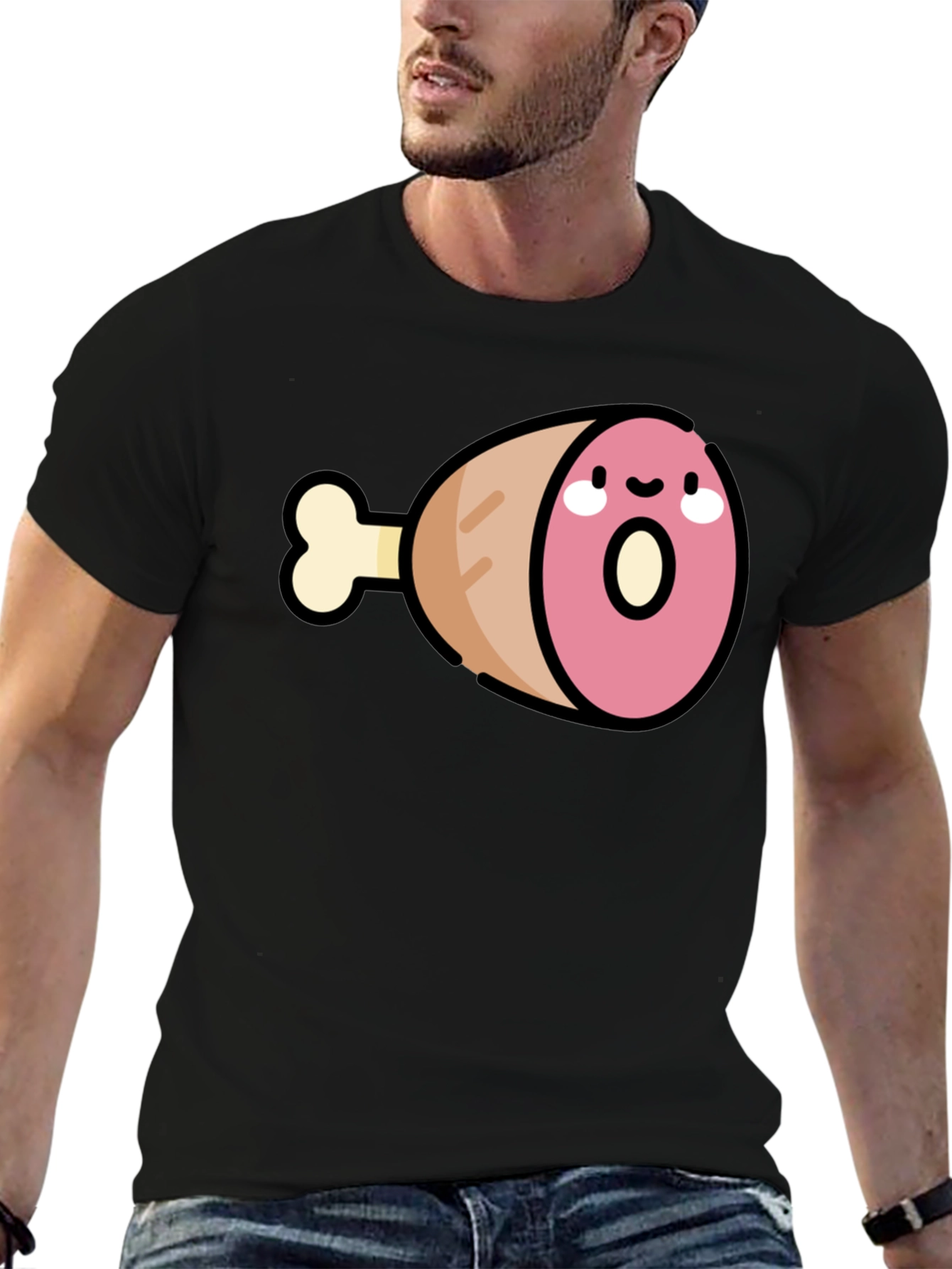 Funny Ham Leg Graphic Tee