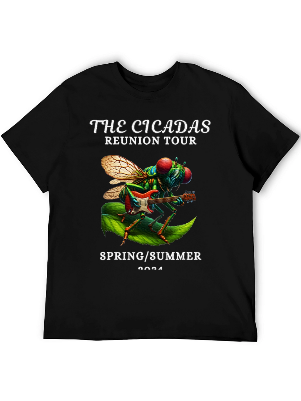 Cicadas Reunion Tour T-Shirt - Spring/Summer Concert Tee
