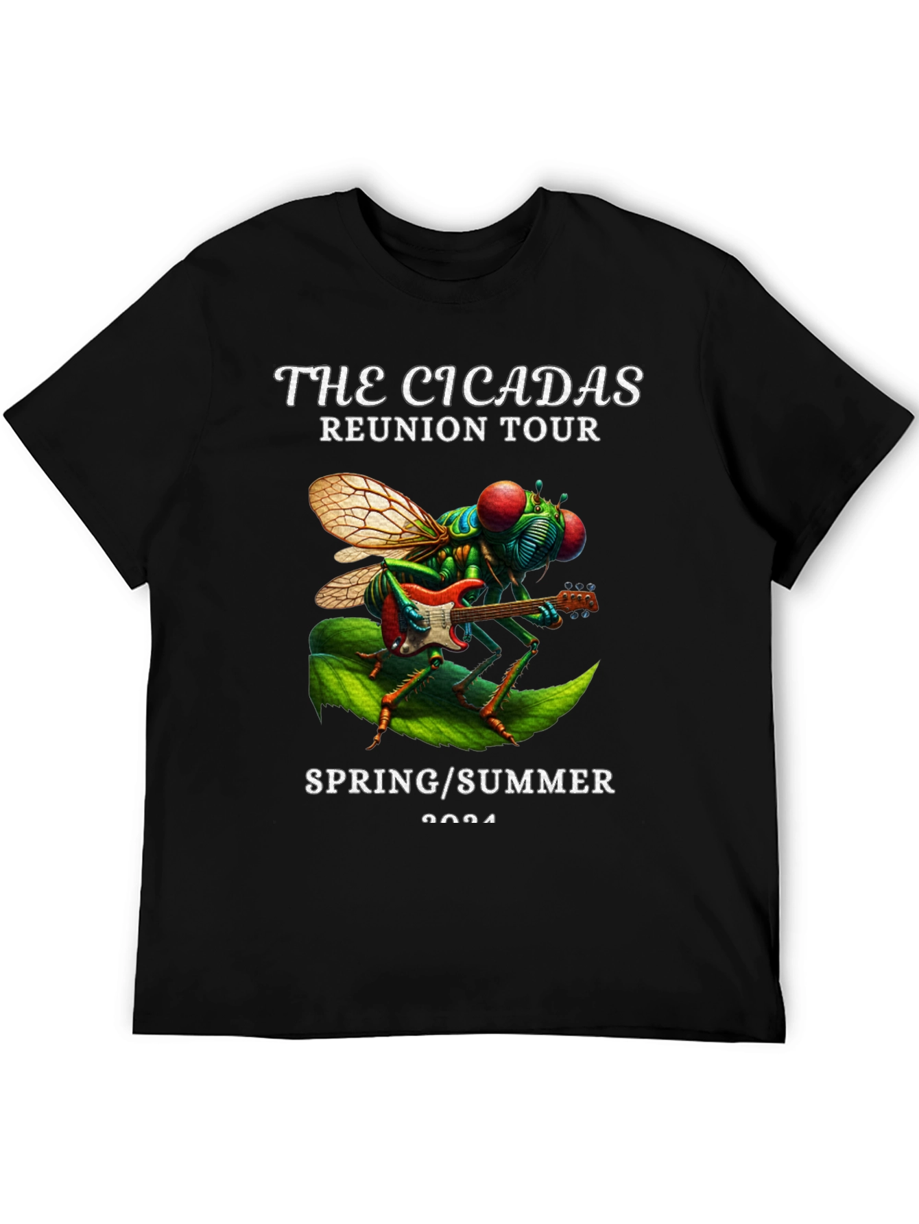 Cicadas Reunion Tour T-Shirt - Spring/Summer Concert Tee