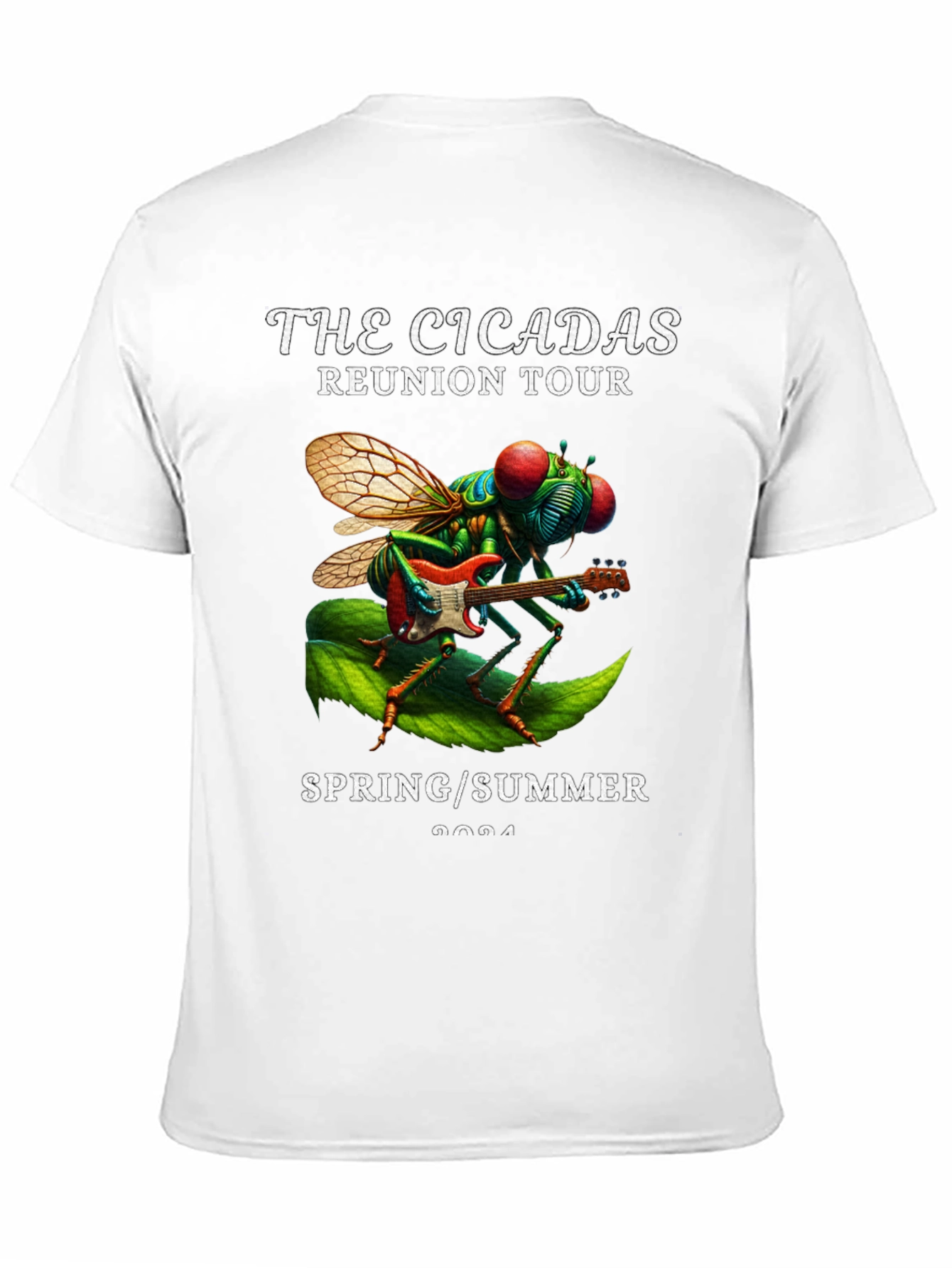 Cicadas Reunion Tour T-Shirt - Spring/Summer Concert Tee