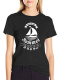 Summer Adventures T-Shirt | Fun & Sun Sailboat Tee
