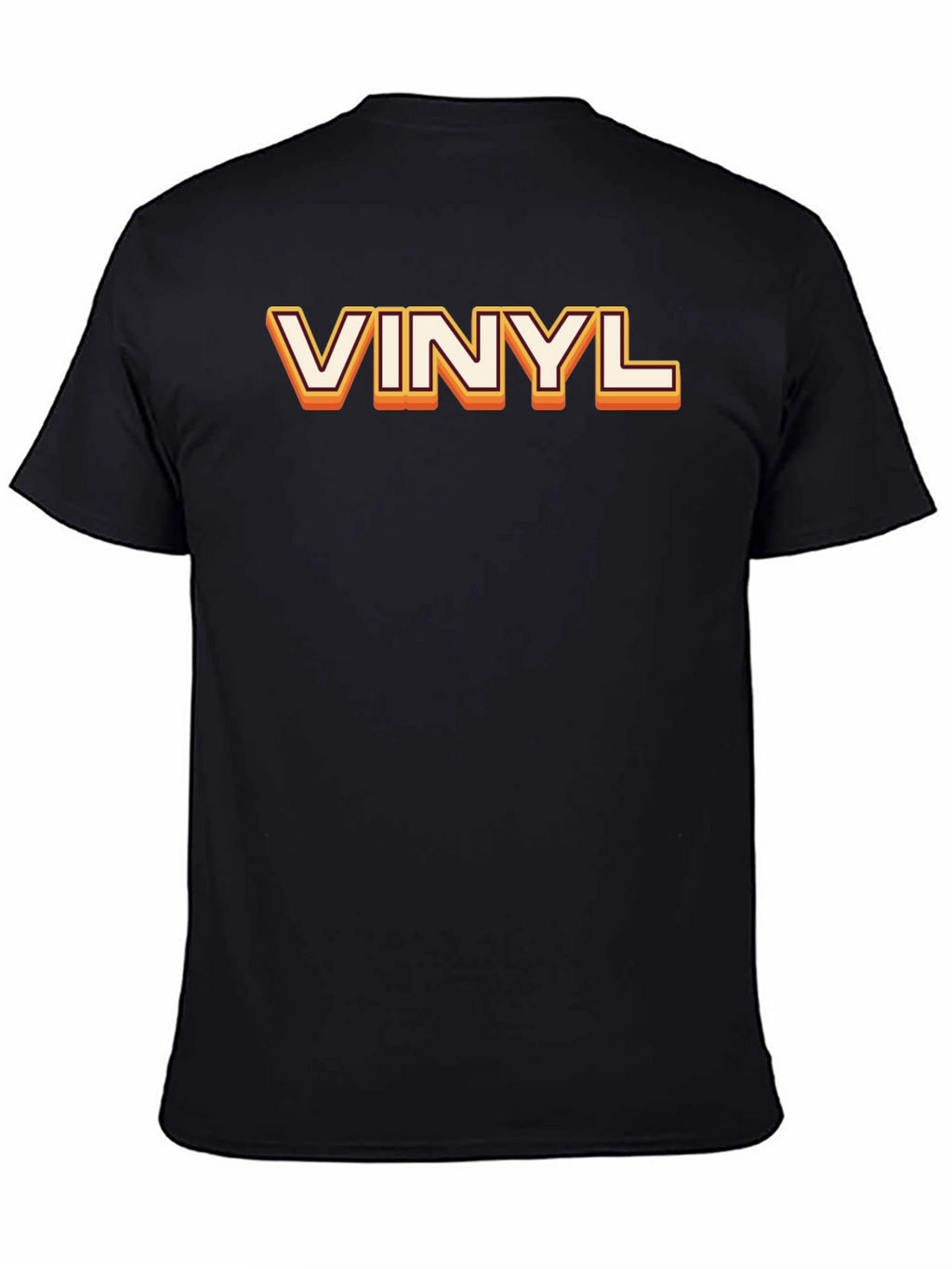 Vinyl Graphic Tee - Retro Music Fan T-Shirt
