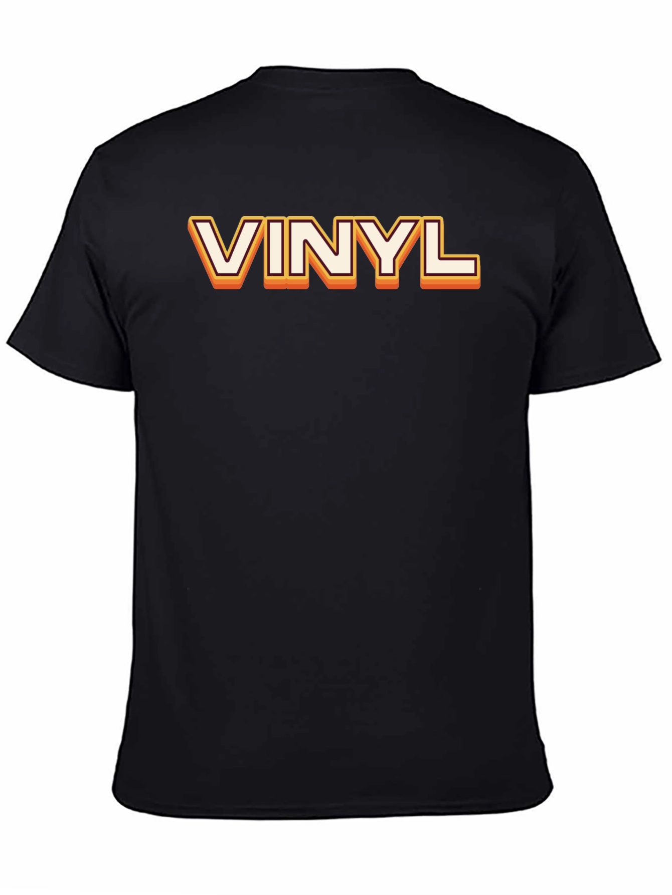 Vinyl Graphic Tee - Retro Music Fan T-Shirt