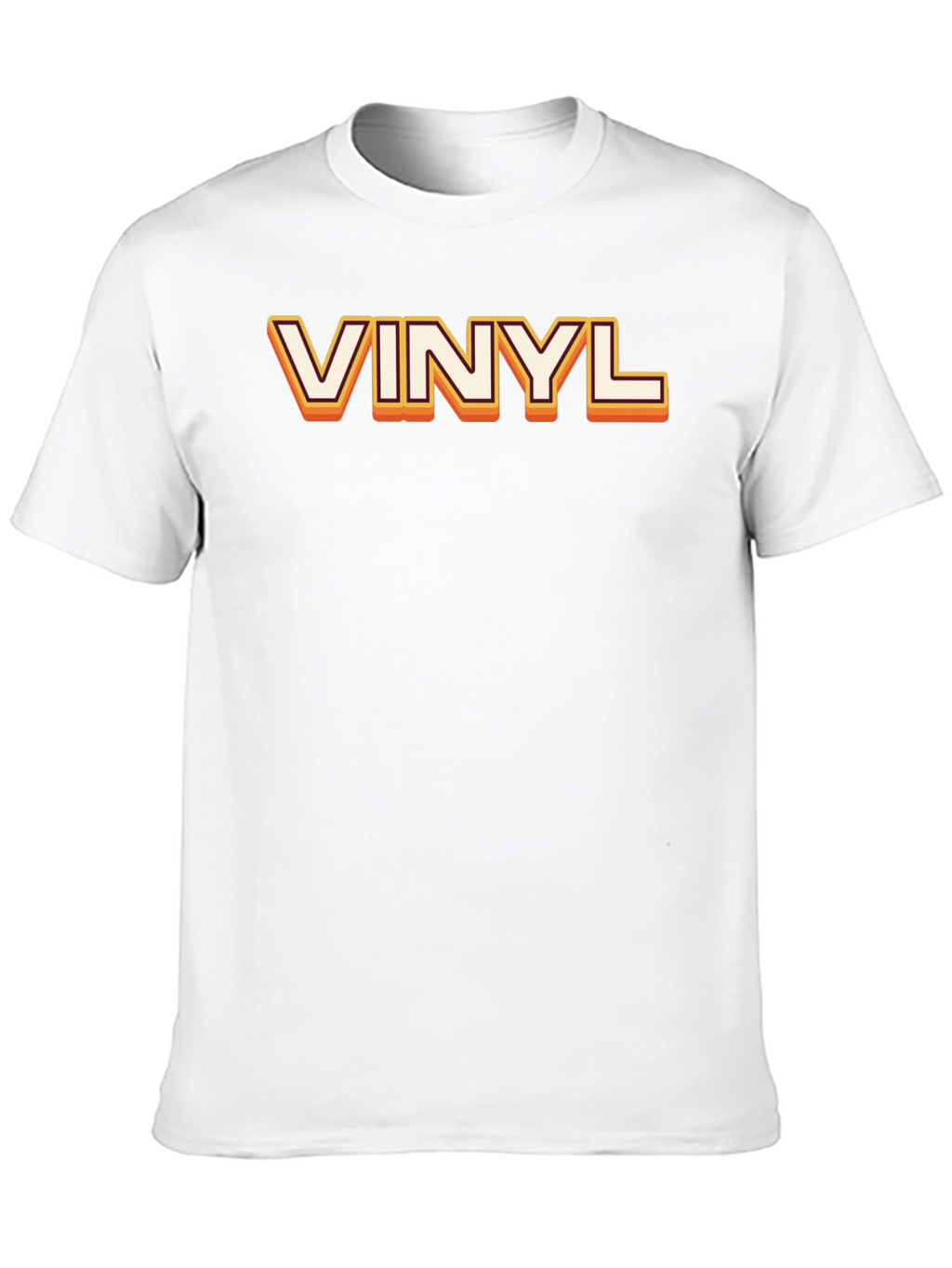 Vinyl Graphic Tee - Retro Music Fan T-Shirt