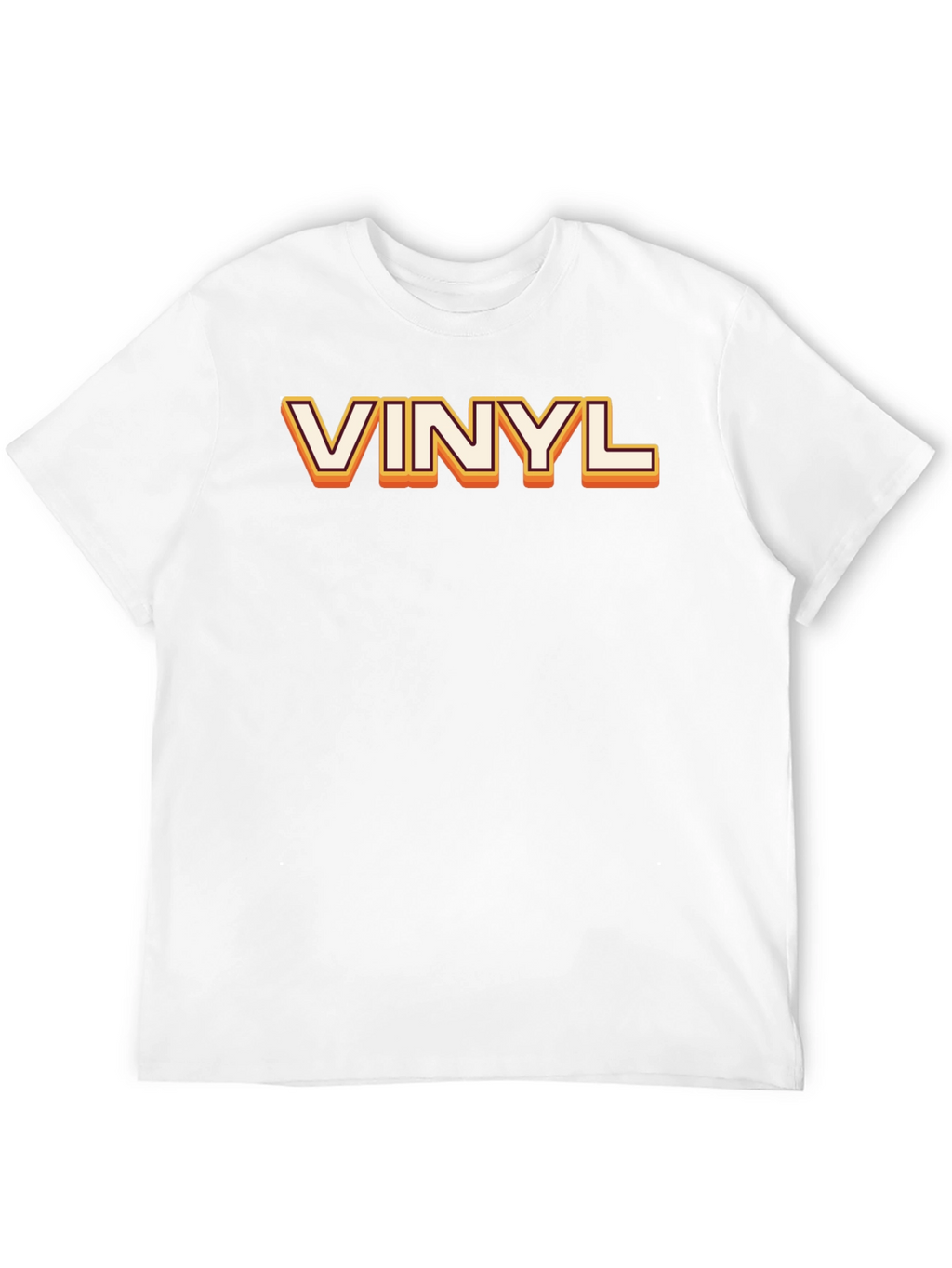 Vinyl Graphic Tee - Retro Music Fan T-Shirt