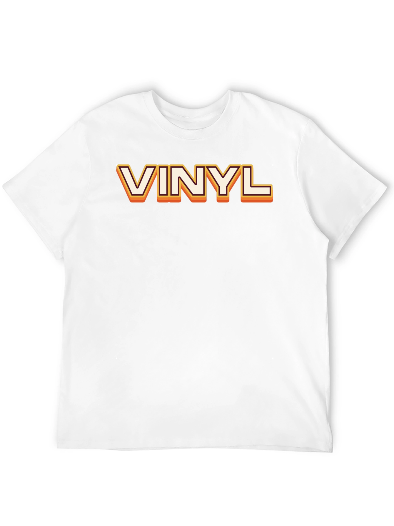 Vinyl Graphic Tee - Retro Music Fan T-Shirt