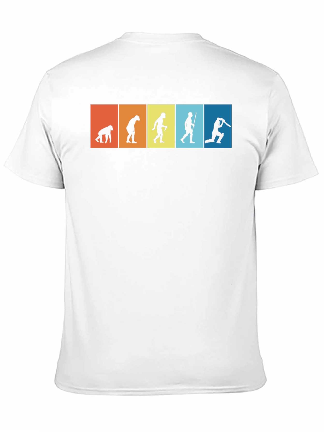 Evolution of Cricket Mens Black T-Shirt