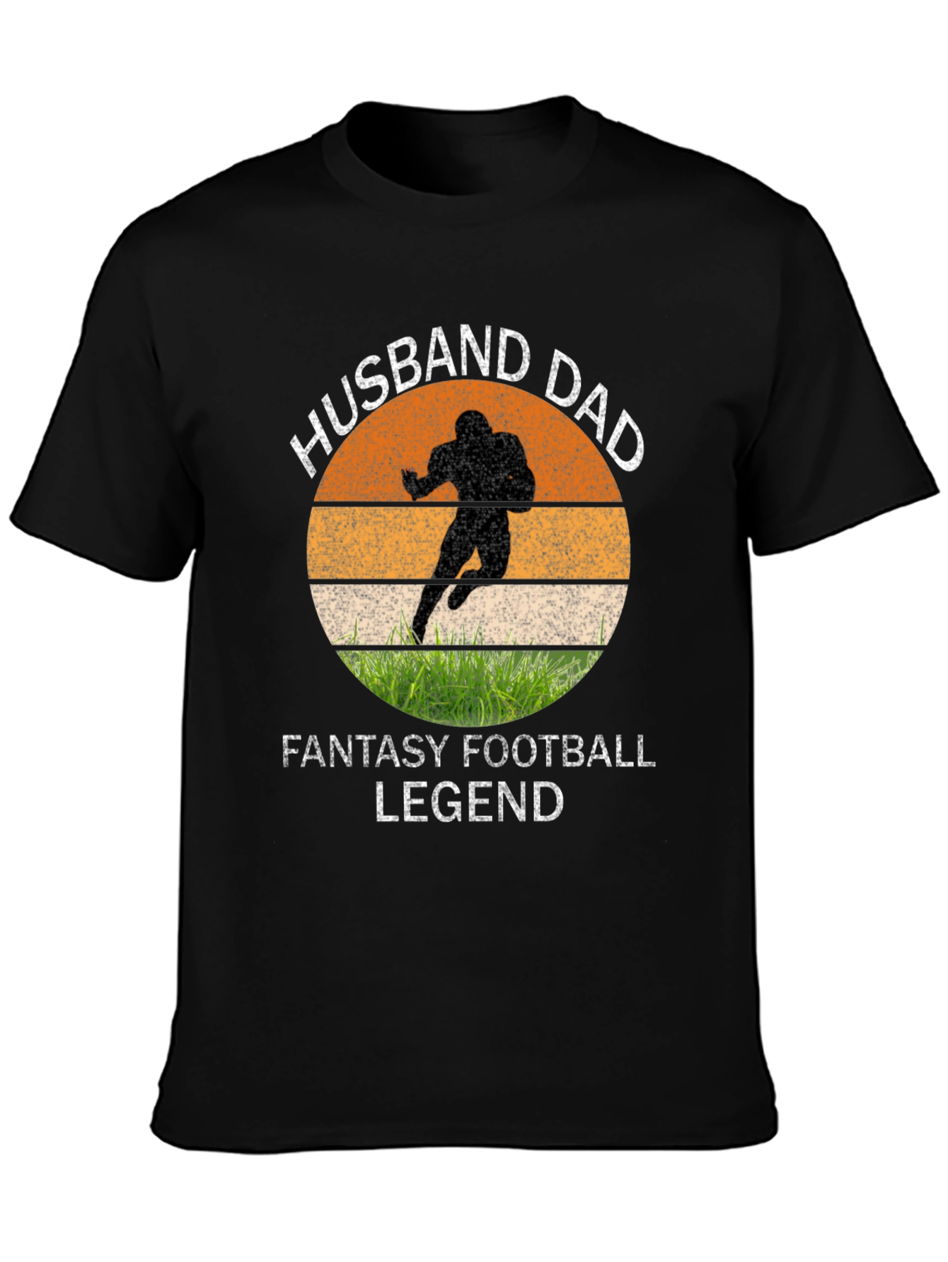 Husband Dad Fantasy Football Legend Graphic Tee