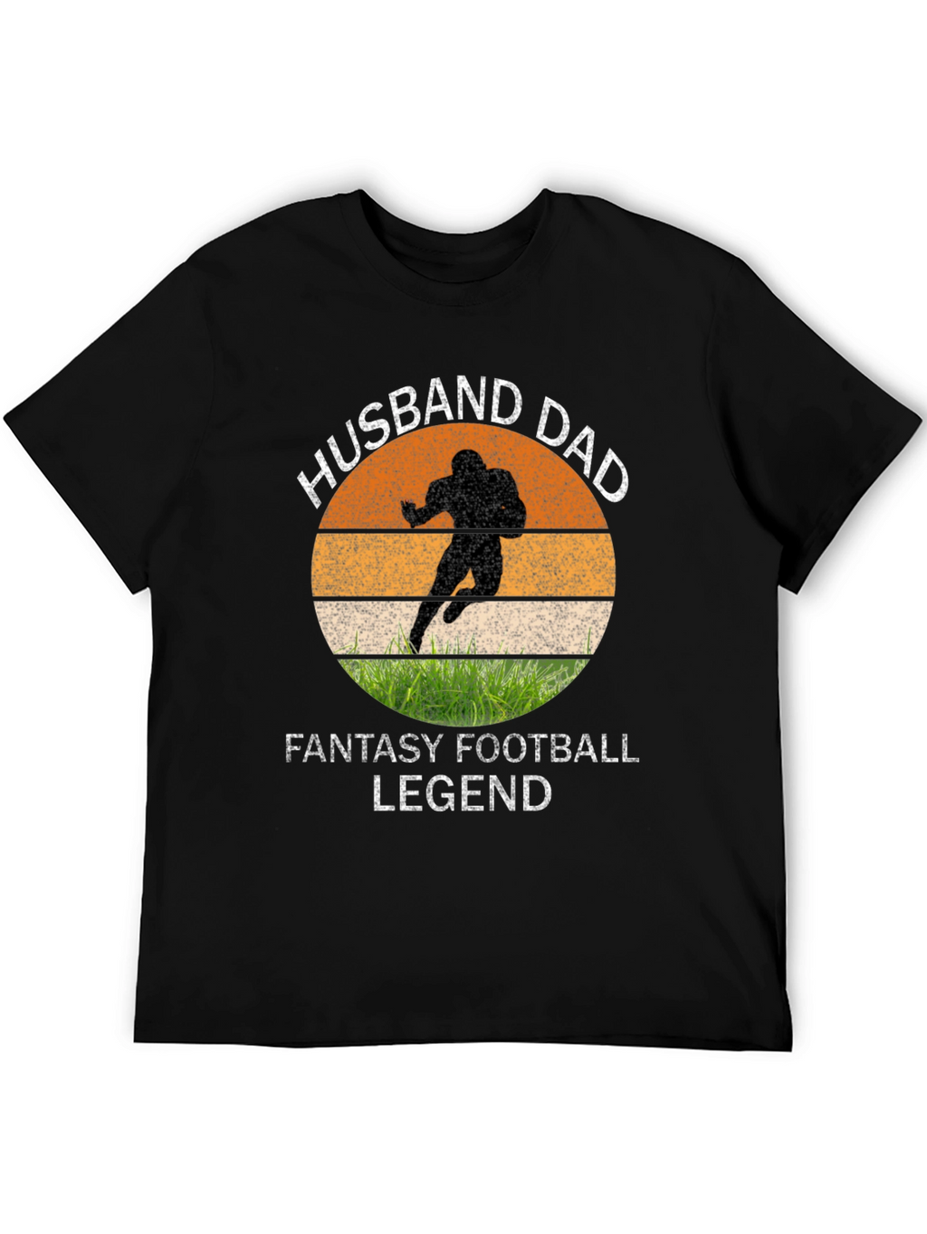 Husband Dad Fantasy Football Legend Graphic Tee
