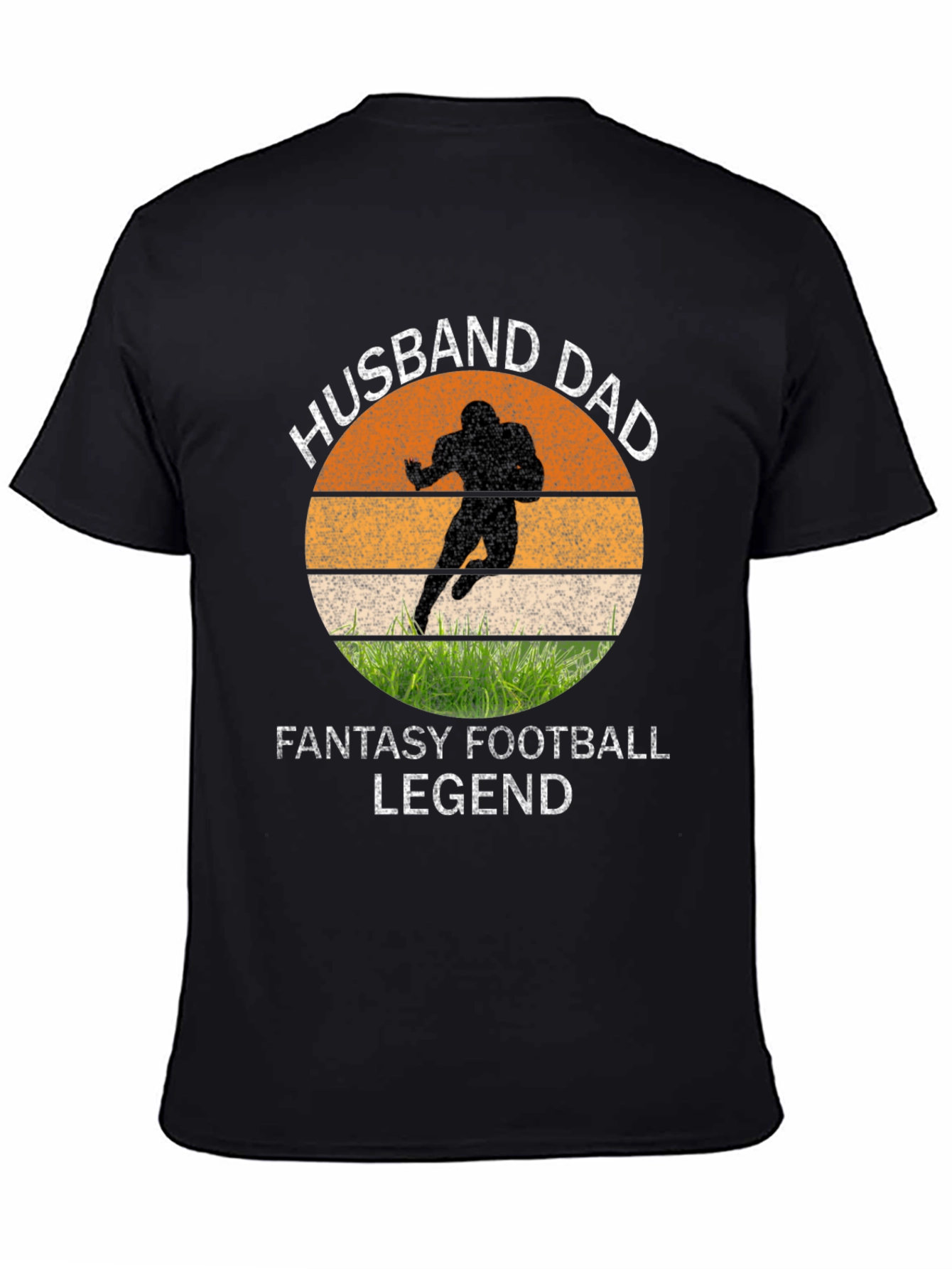 Husband Dad Fantasy Football Legend Graphic Tee