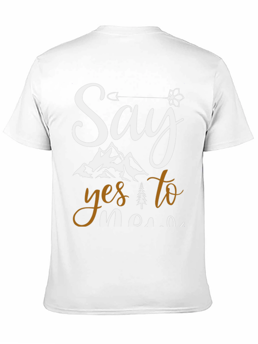 Say Yes to New Adventures Graphic Tee