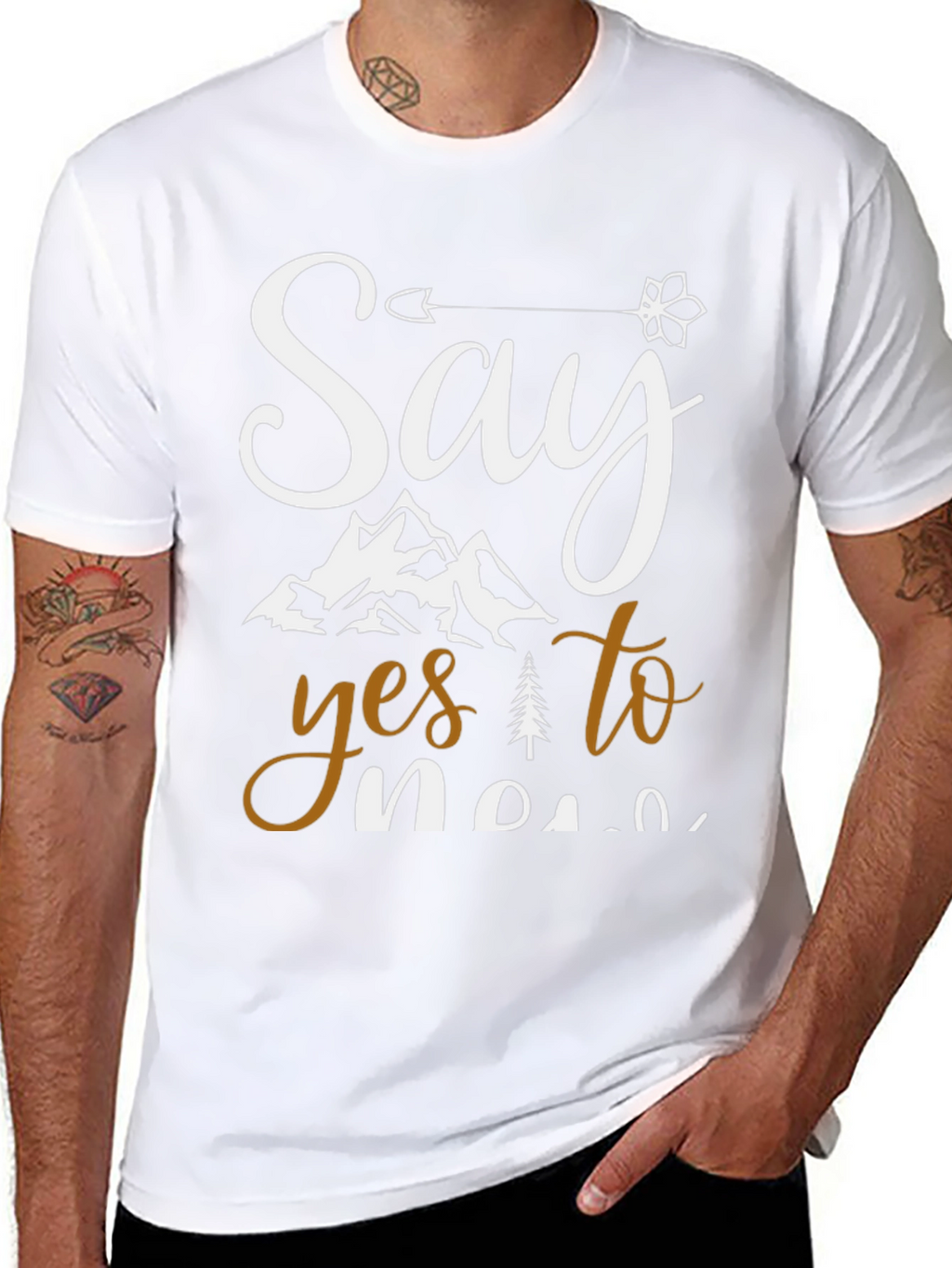Say Yes to New Adventures Graphic Tee