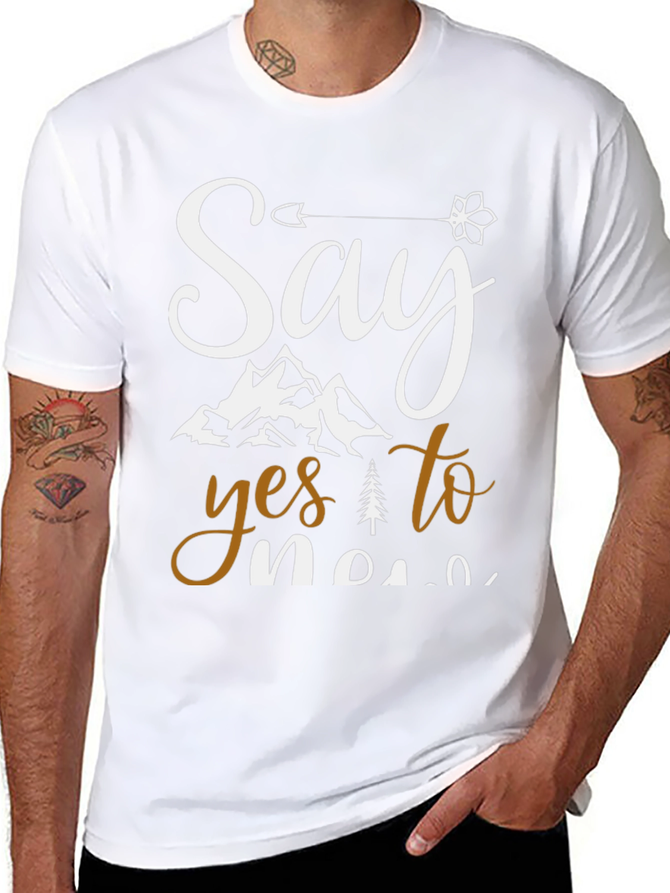 Say Yes to New Adventures Graphic Tee