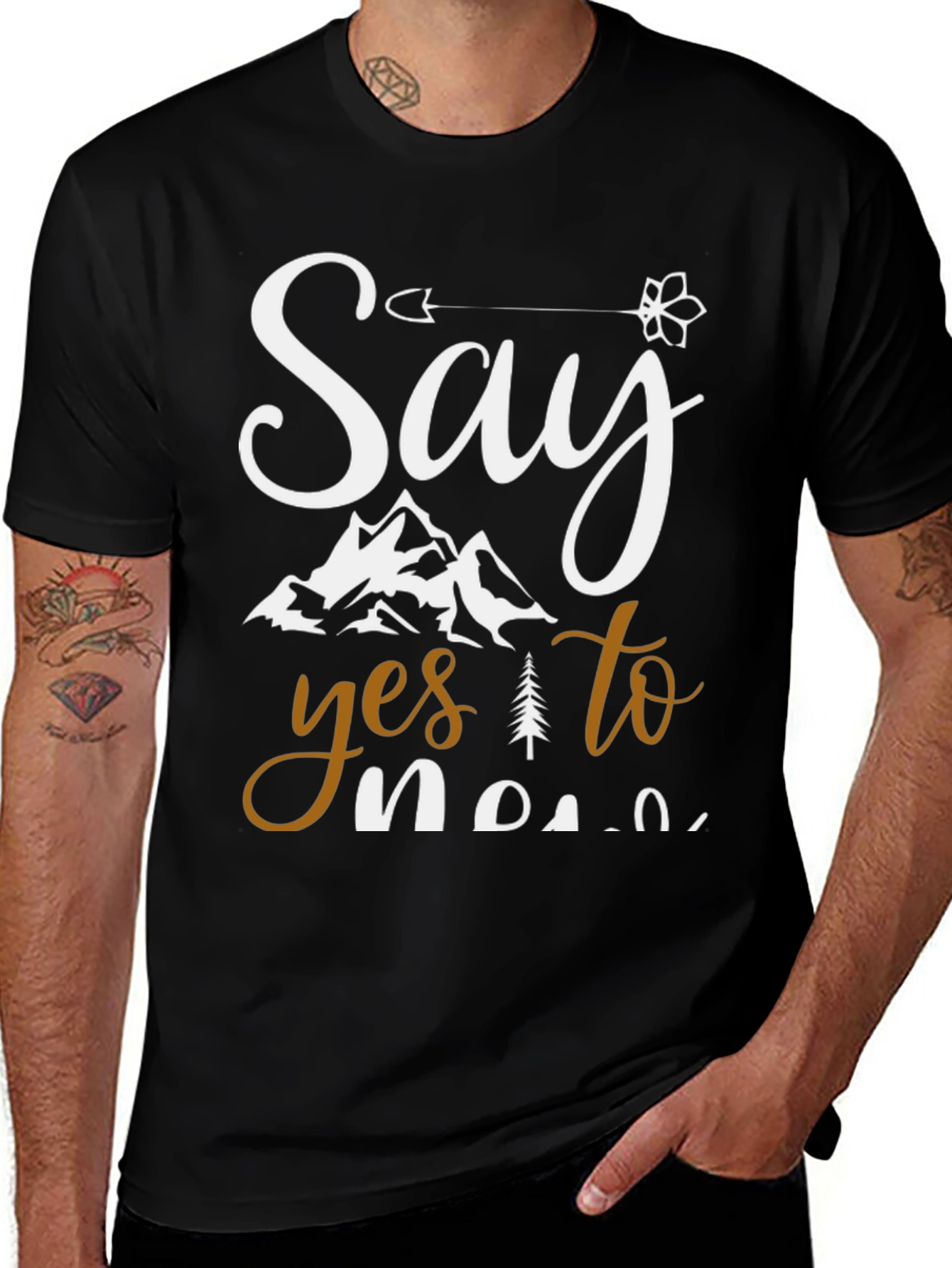 Say Yes to New Adventures Graphic Tee
