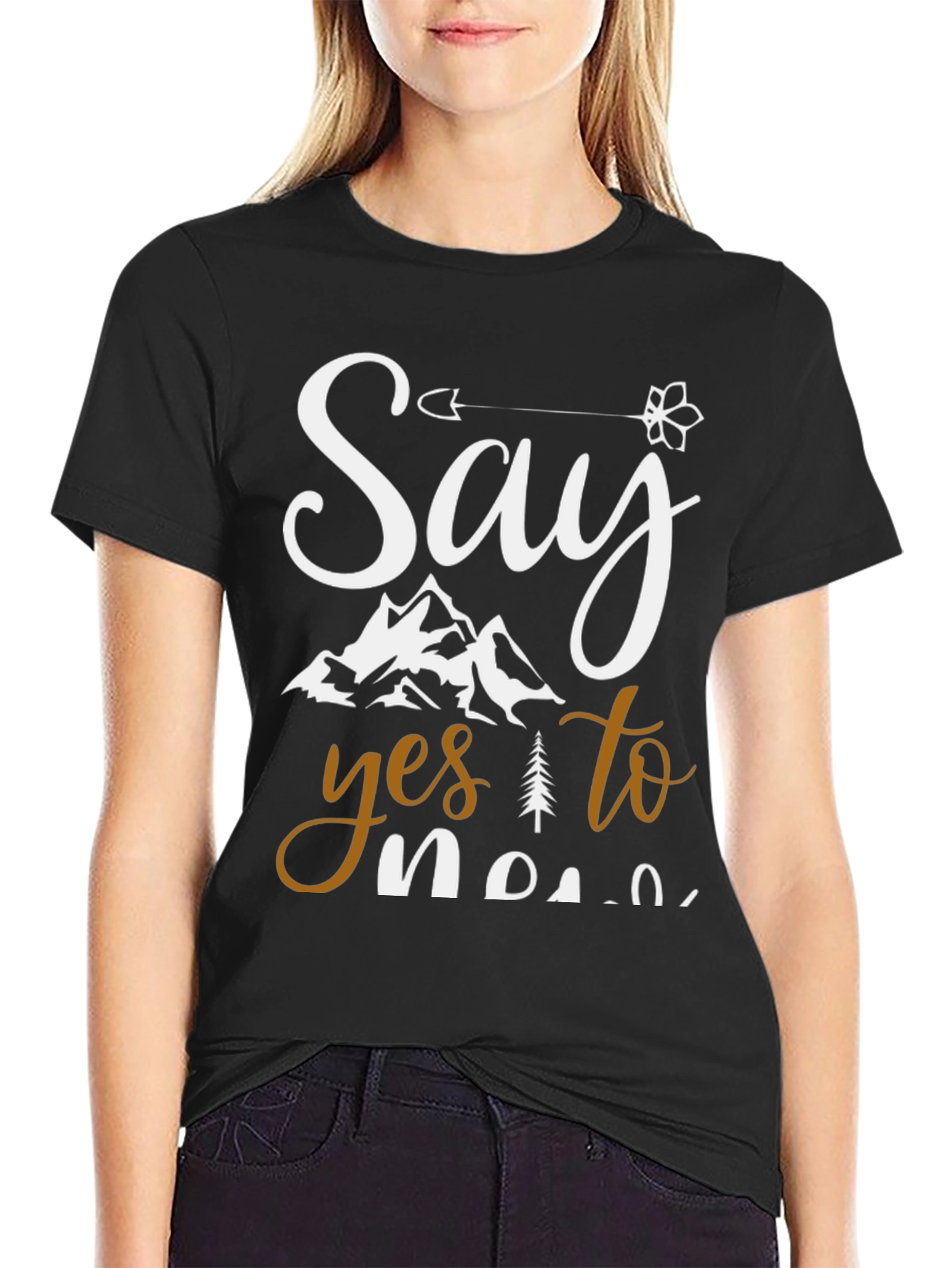 Say Yes to New Adventures Graphic Tee