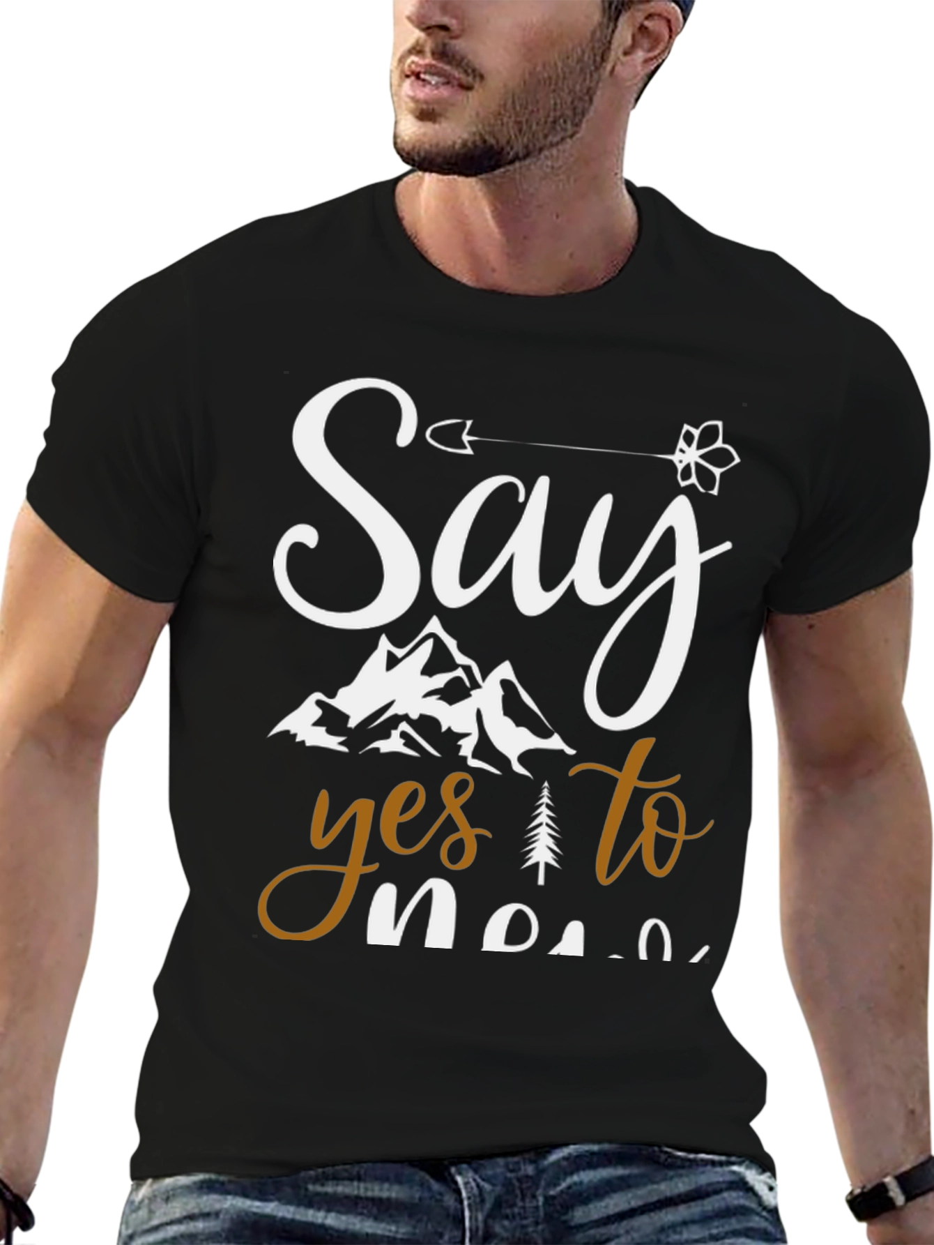 Say Yes to New Adventures Graphic Tee
