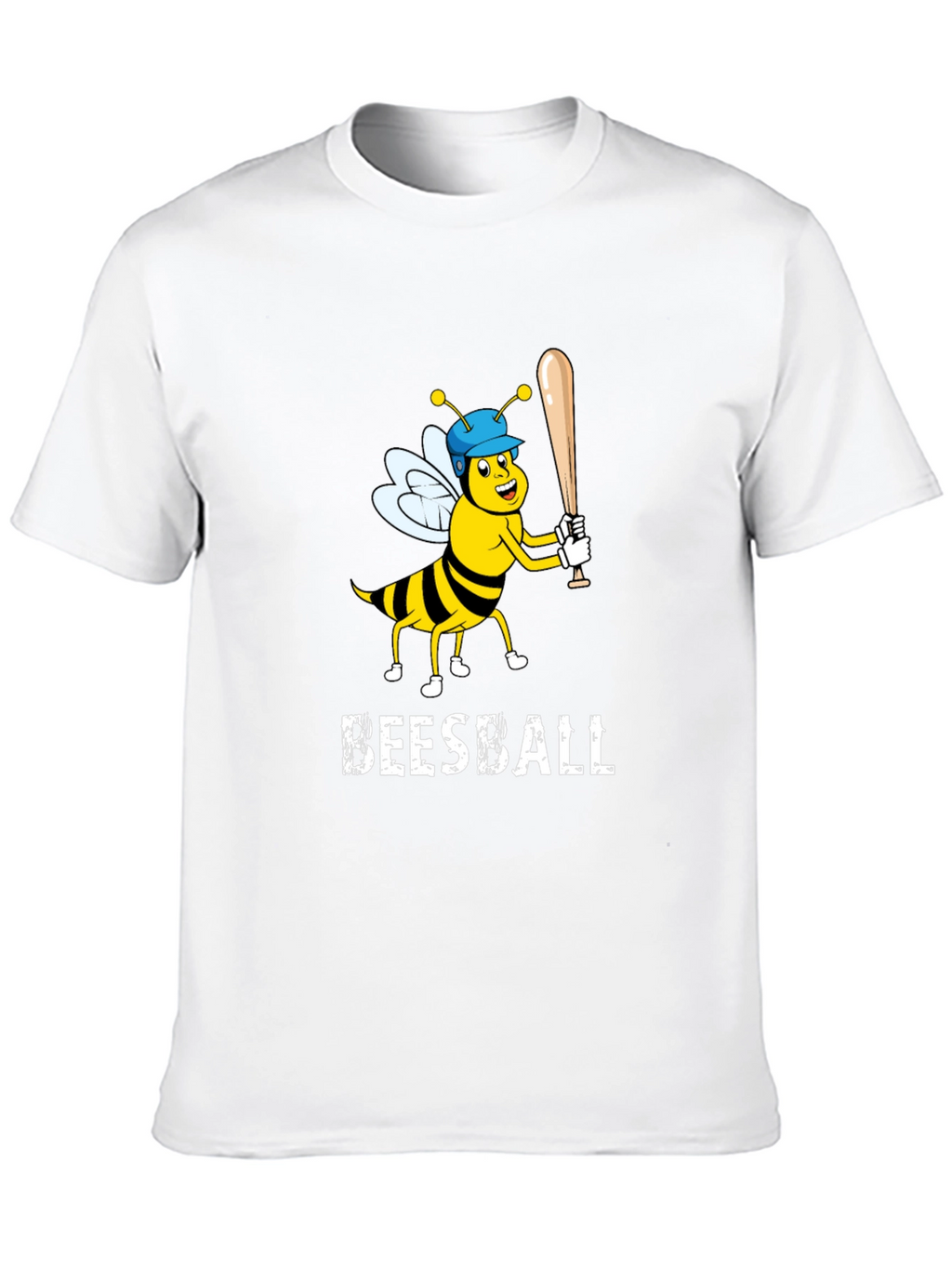 Beesball T-Shirt - Funny Baseball Bee Graphic Tee