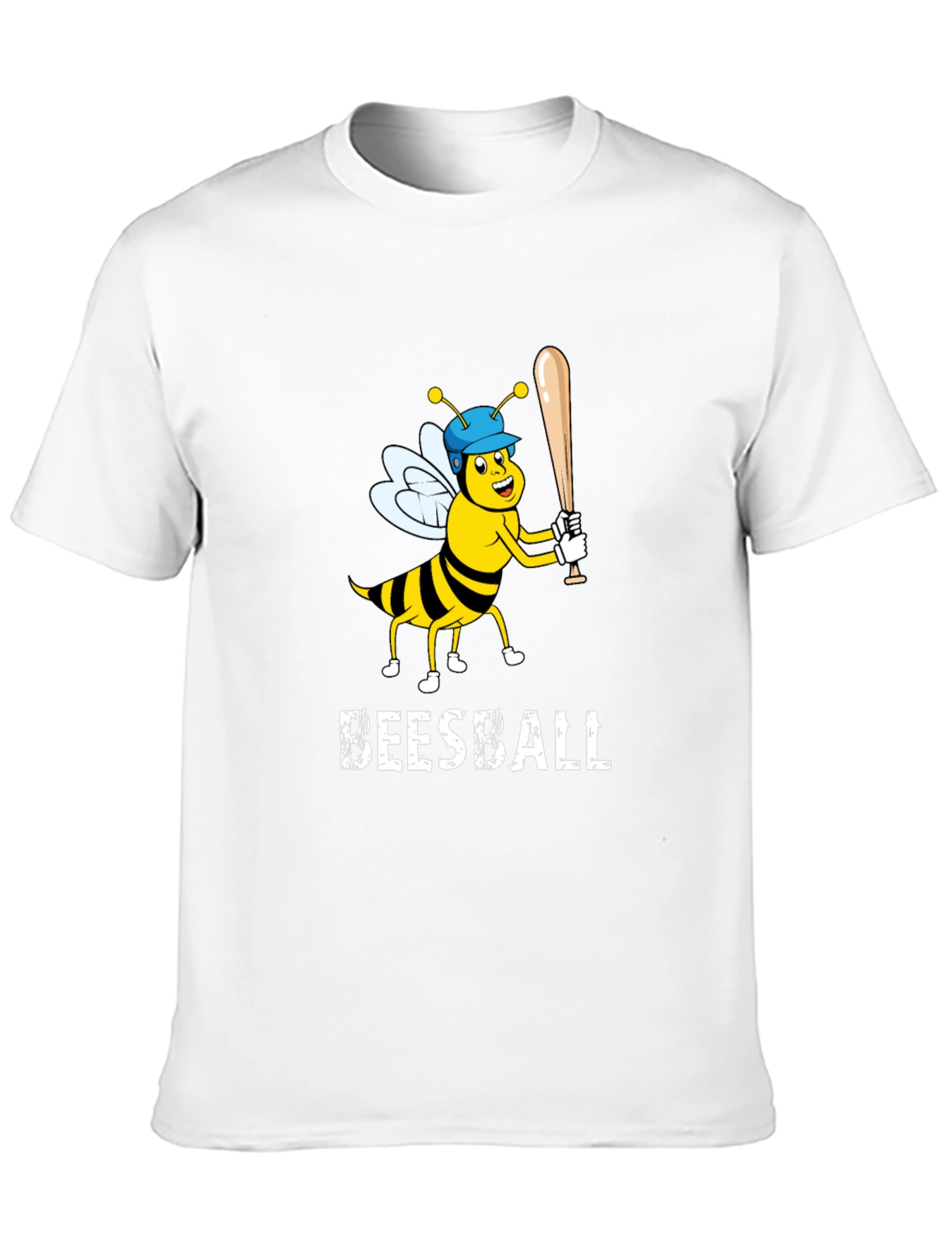 Beesball T-Shirt - Funny Baseball Bee Graphic Tee