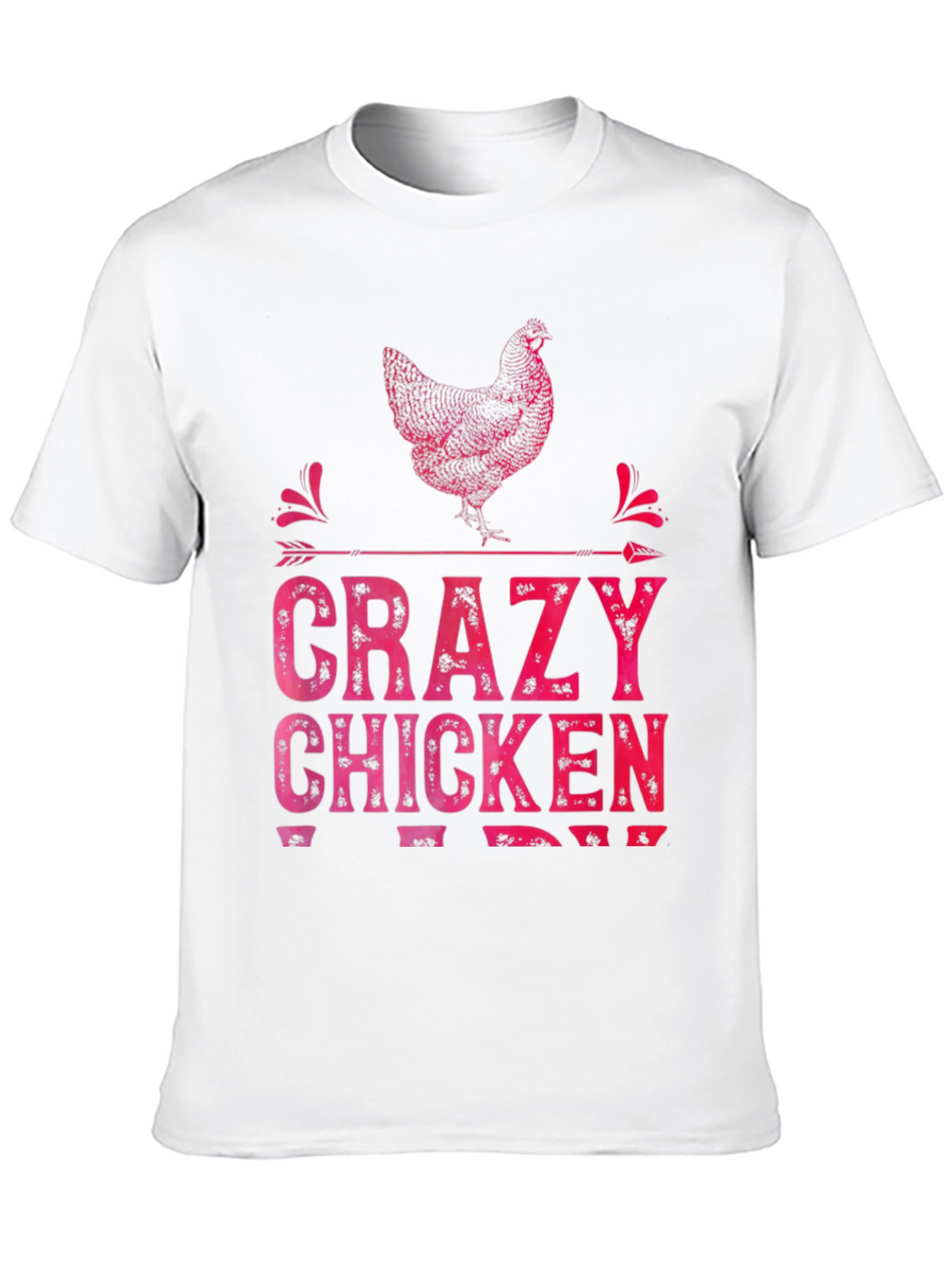Crazy Chicken T-Shirt - Funny Farm Animal Tee