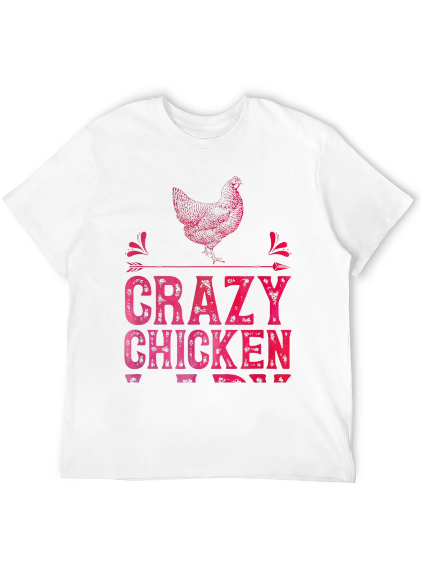 Crazy Chicken T-Shirt - Funny Farm Animal Tee