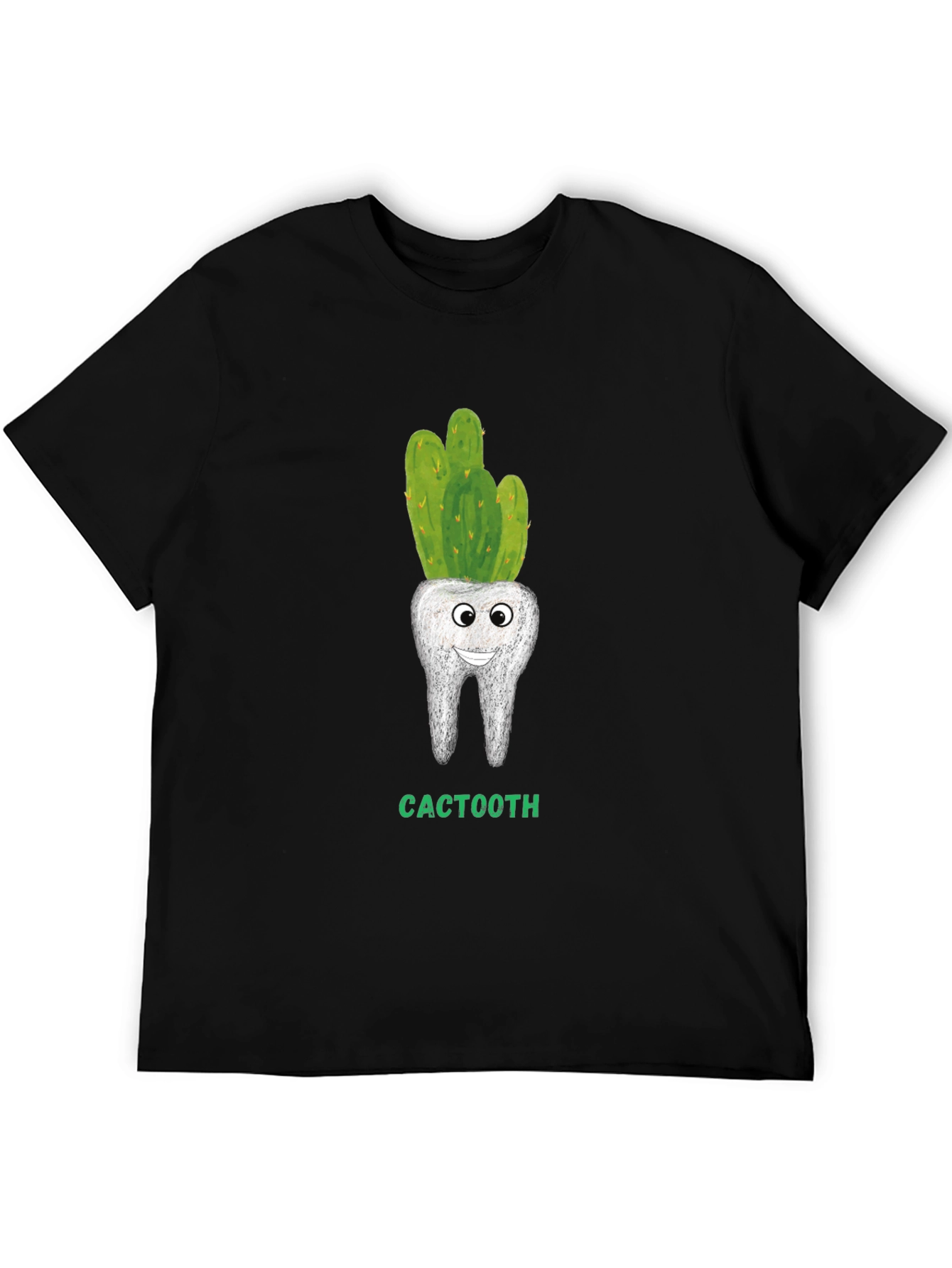 Cactoot Tooth Humor Graphic Tee