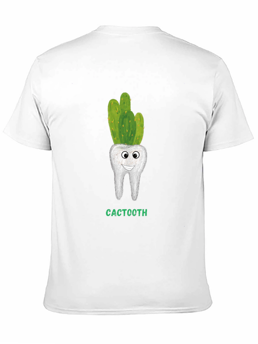 Cactoot Tooth Humor Graphic Tee