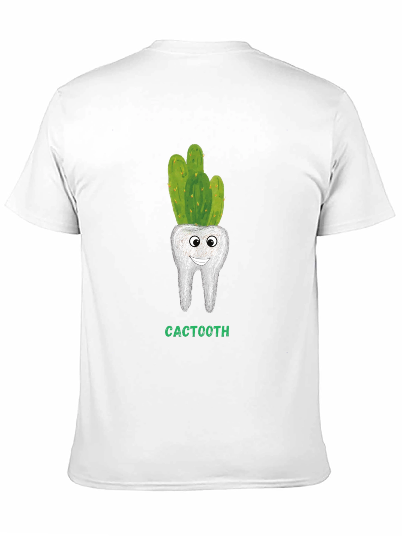 Cactoot Tooth Humor Graphic Tee