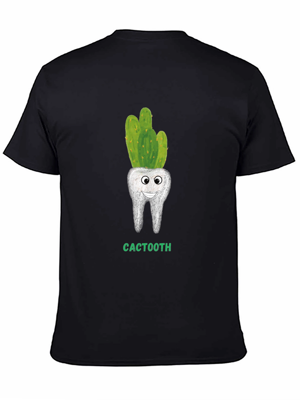 Cactoot Tooth Humor Graphic Tee