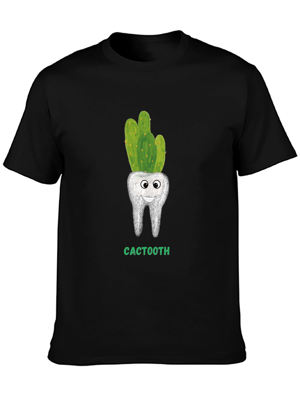 Cactoot Tooth Humor Graphic Tee