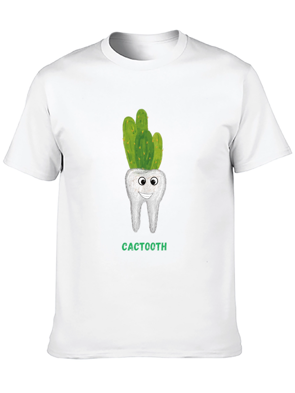 Cactoot Tooth Humor Graphic Tee