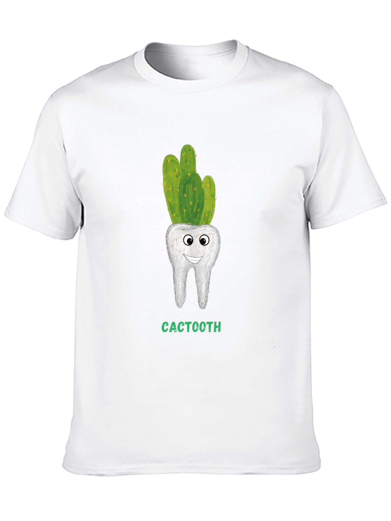 Cactoot Tooth Humor Graphic Tee