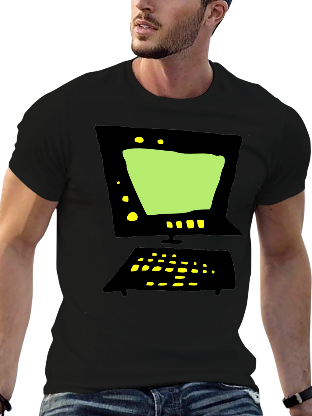 Retro Computer Graphic T-Shirt