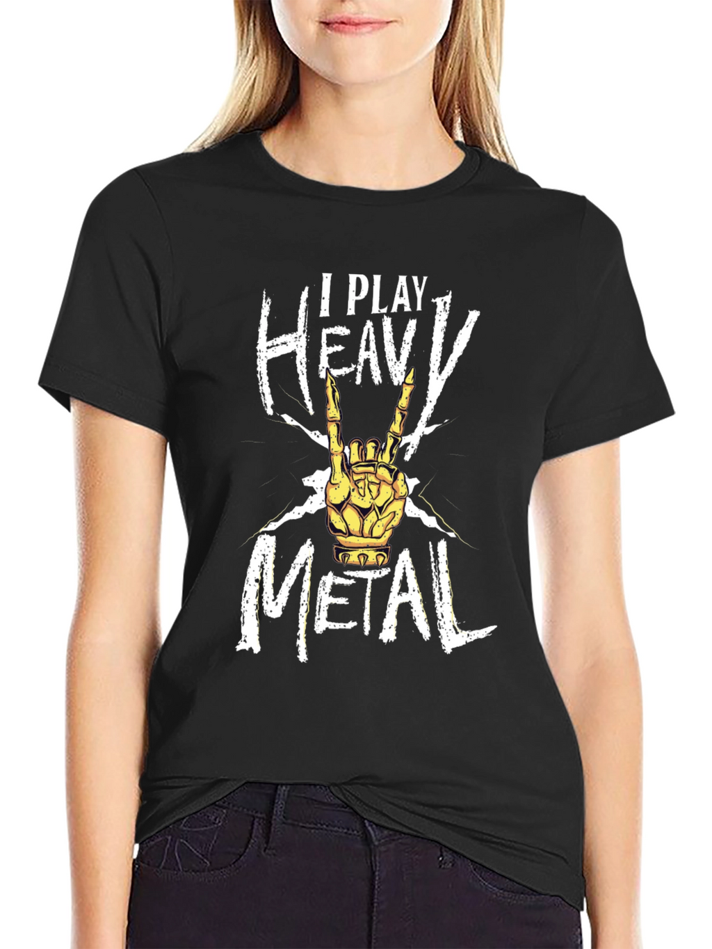 I Play Heavy Metal Rock Music T-Shirt