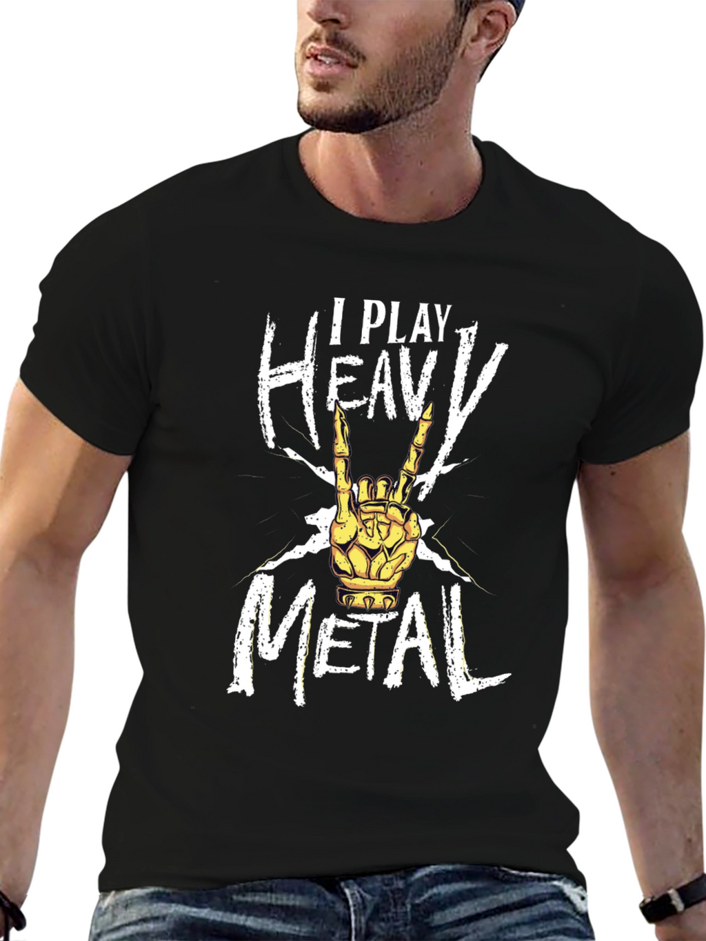 I Play Heavy Metal Rock Music T-Shirt