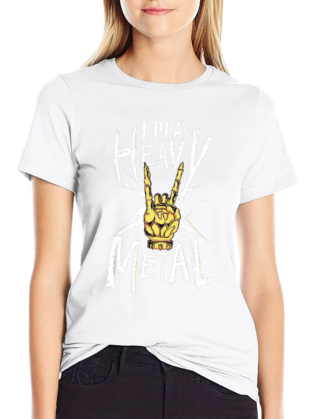 I Play Heavy Metal Rock Music T-Shirt