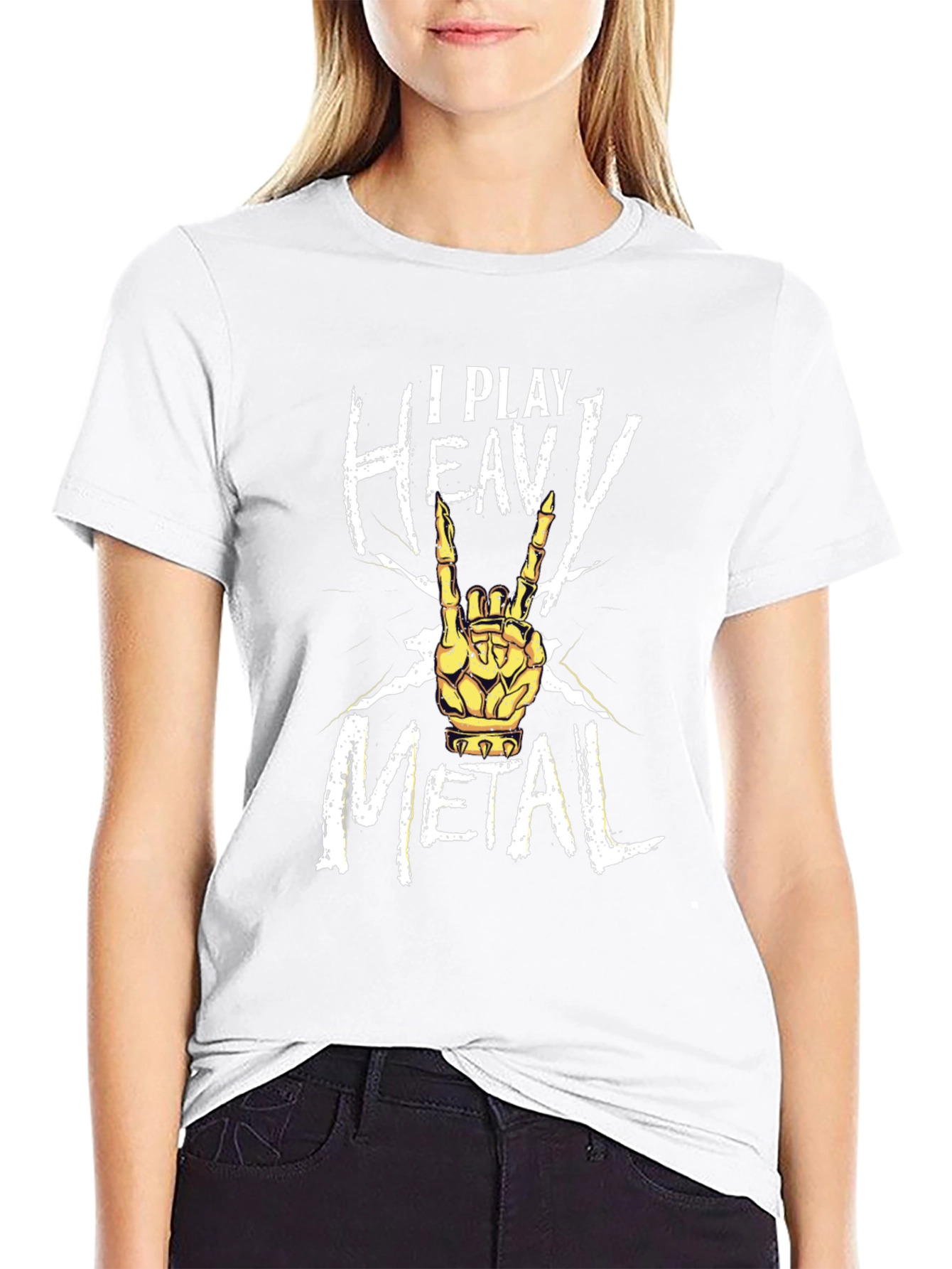 I Play Heavy Metal Rock Music T-Shirt