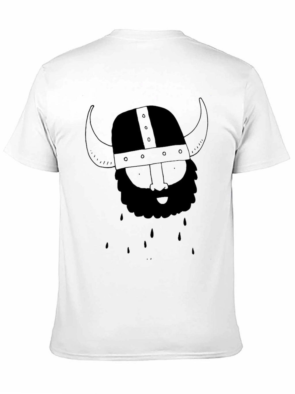 Viking Graphic Black T-Shirt
