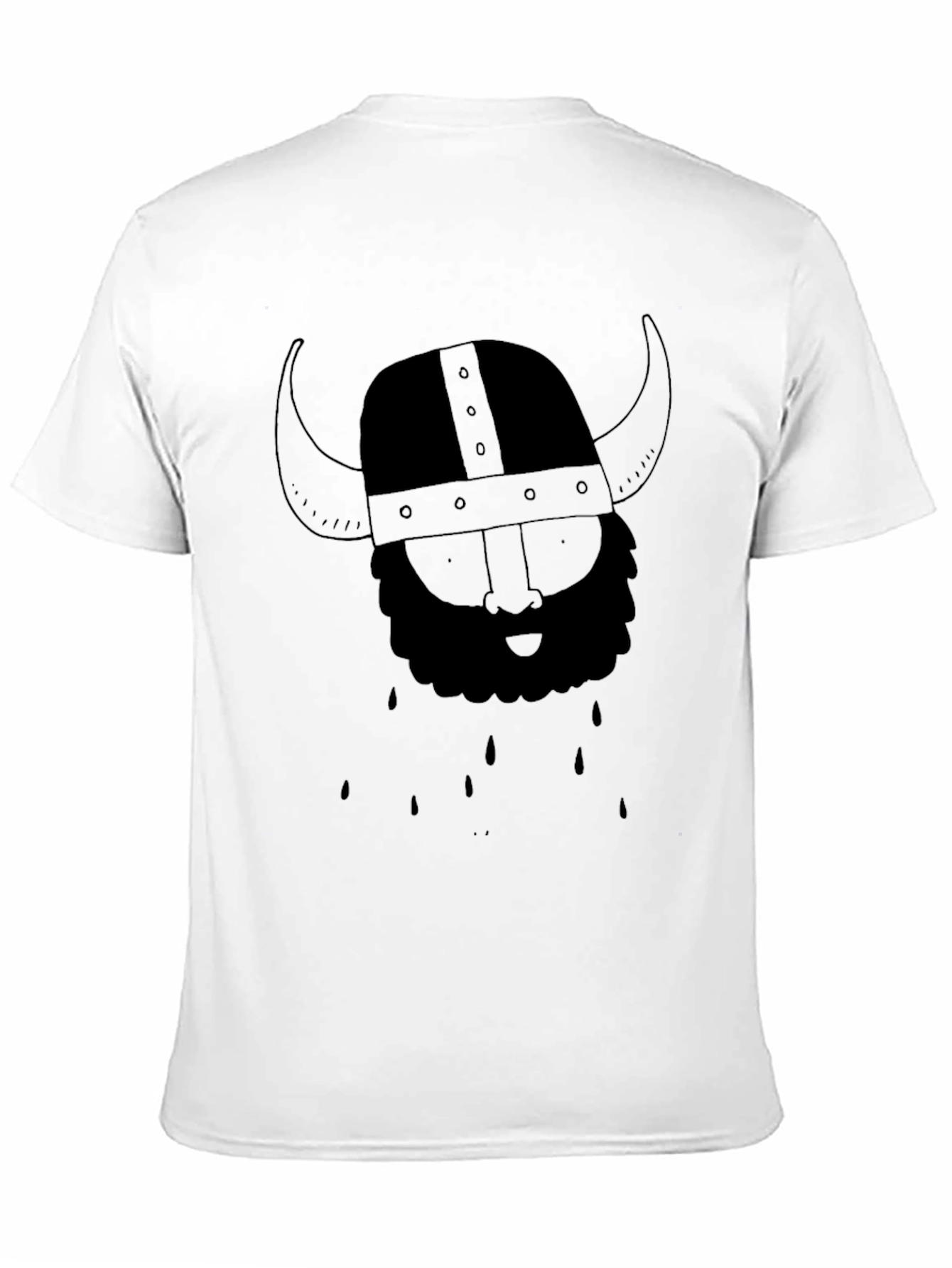 Viking Graphic Black T-Shirt